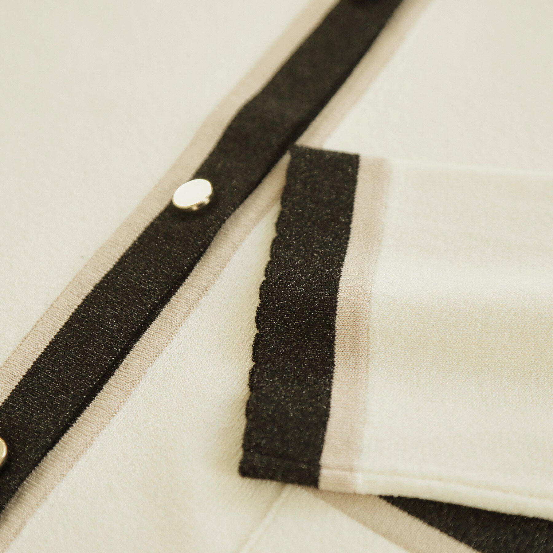 Couture broach「【洗える・着映え】SPRING配色カーディガン」|カーディガン|