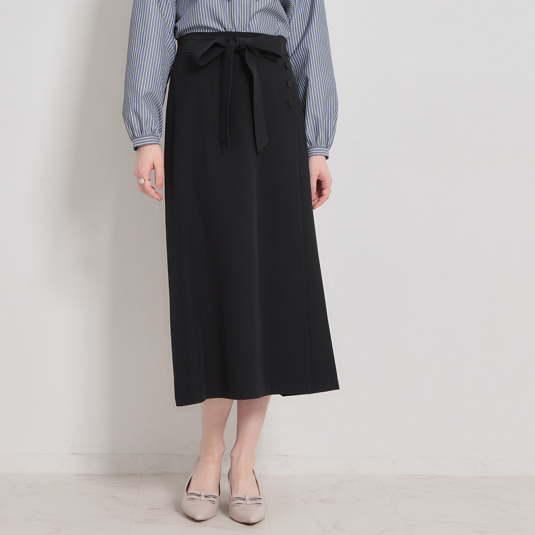 Couture broach「サイドタックナロースカート」|スカート|