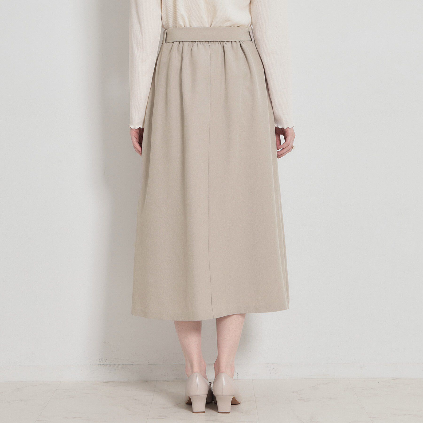 Couture broach「サイドタックナロースカート」|スカート|