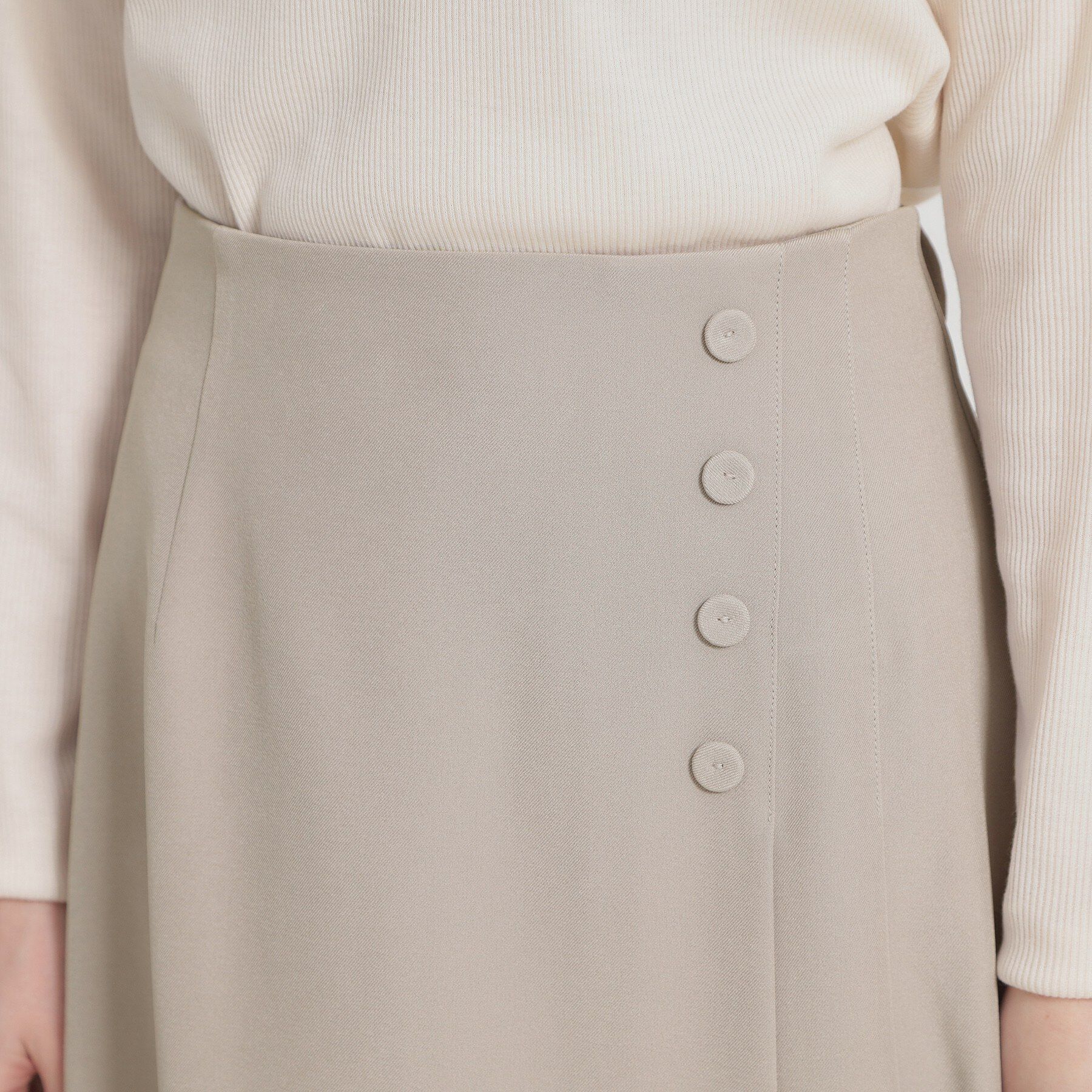 Couture broach「サイドタックナロースカート」|スカート|