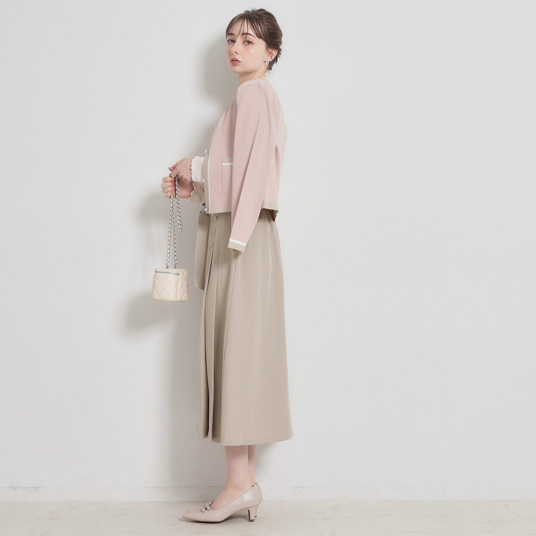 Couture broach「サイドタックナロースカート」|スカート|