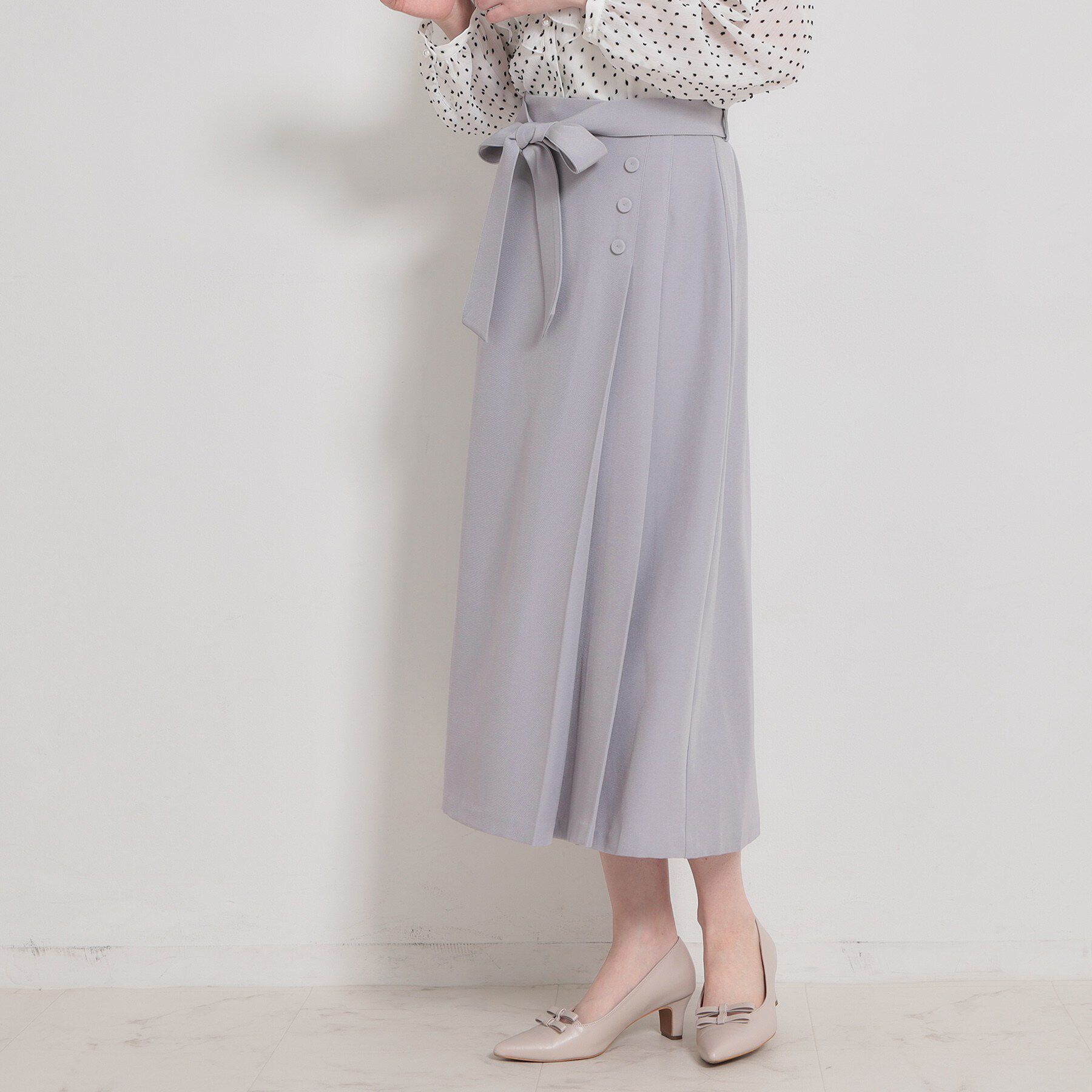 Couture broach「サイドタックナロースカート」|スカート|