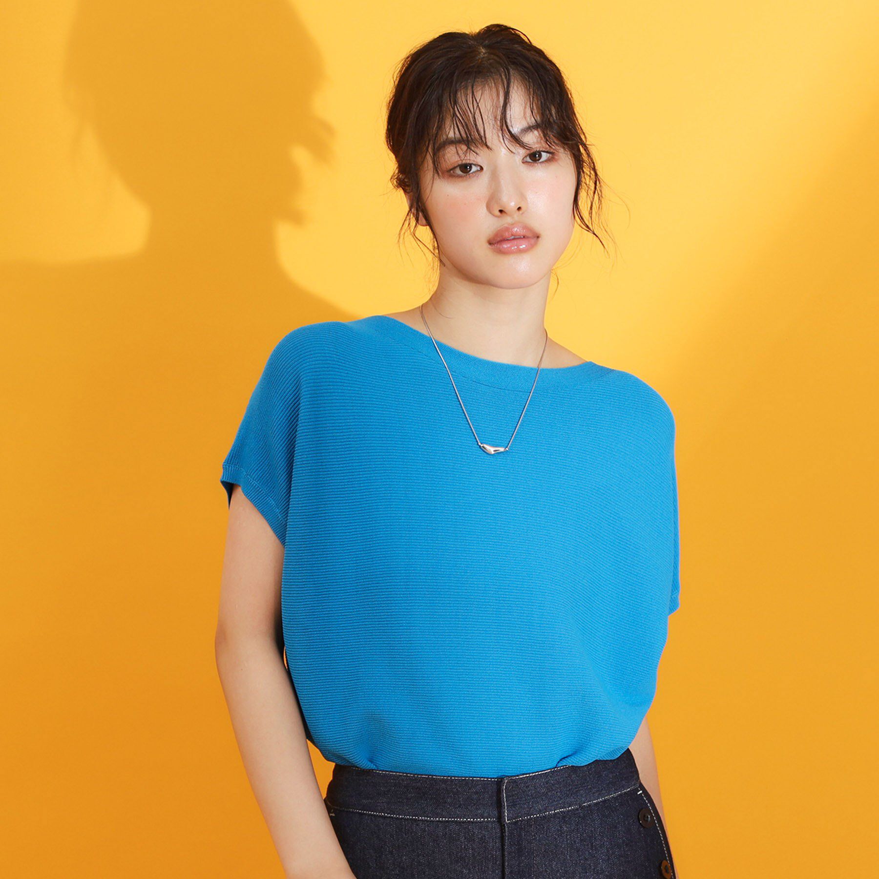 THE SHOP TK「【再入荷/6色展開】さらさらフレンチニット【毛玉になりにくい/洗濯機OK】」|ニット・セーター|