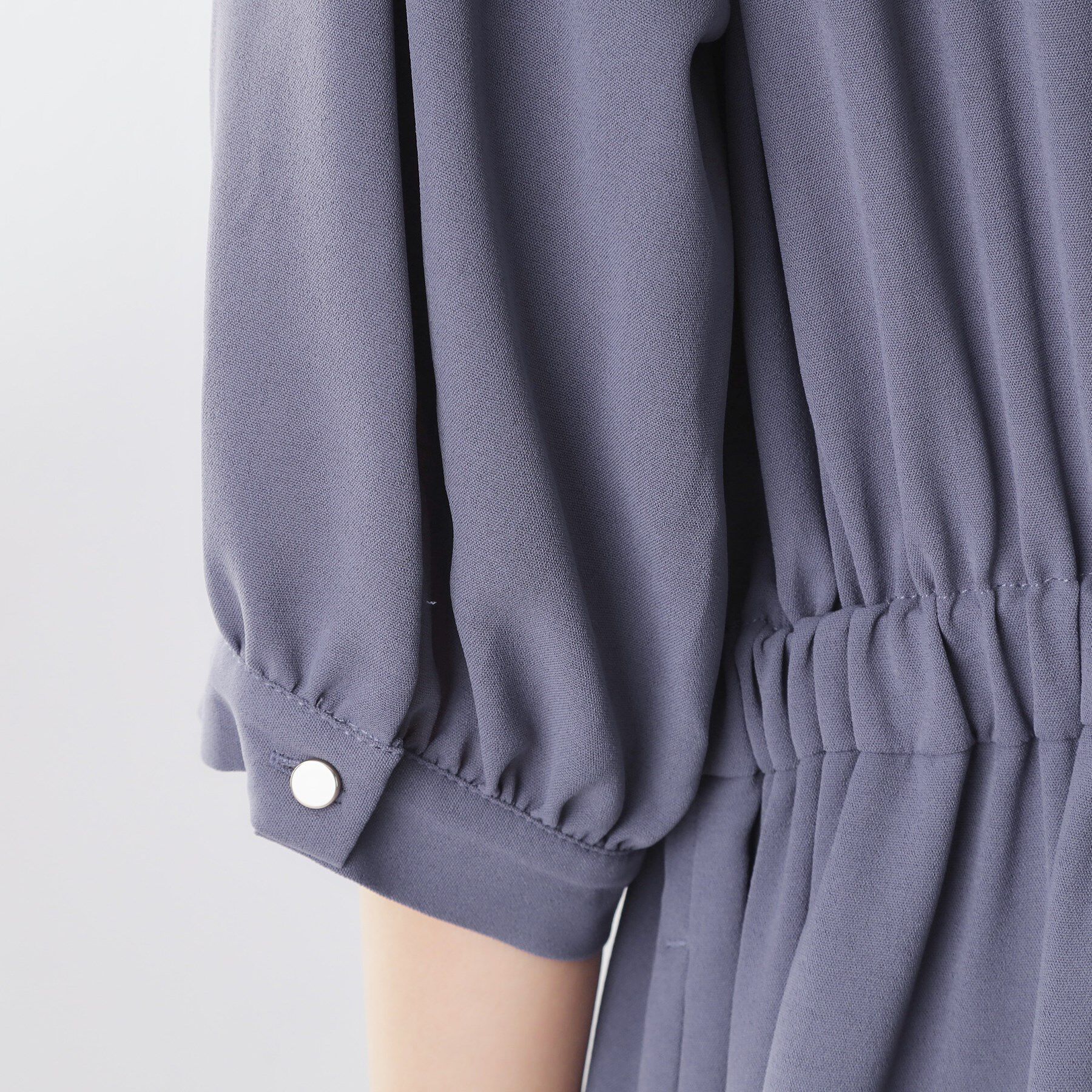 THE SHOP TK「5分袖シャツワンピース【防シワ/吸水速乾/UVケア/洗濯機OK】」|ワンピース|