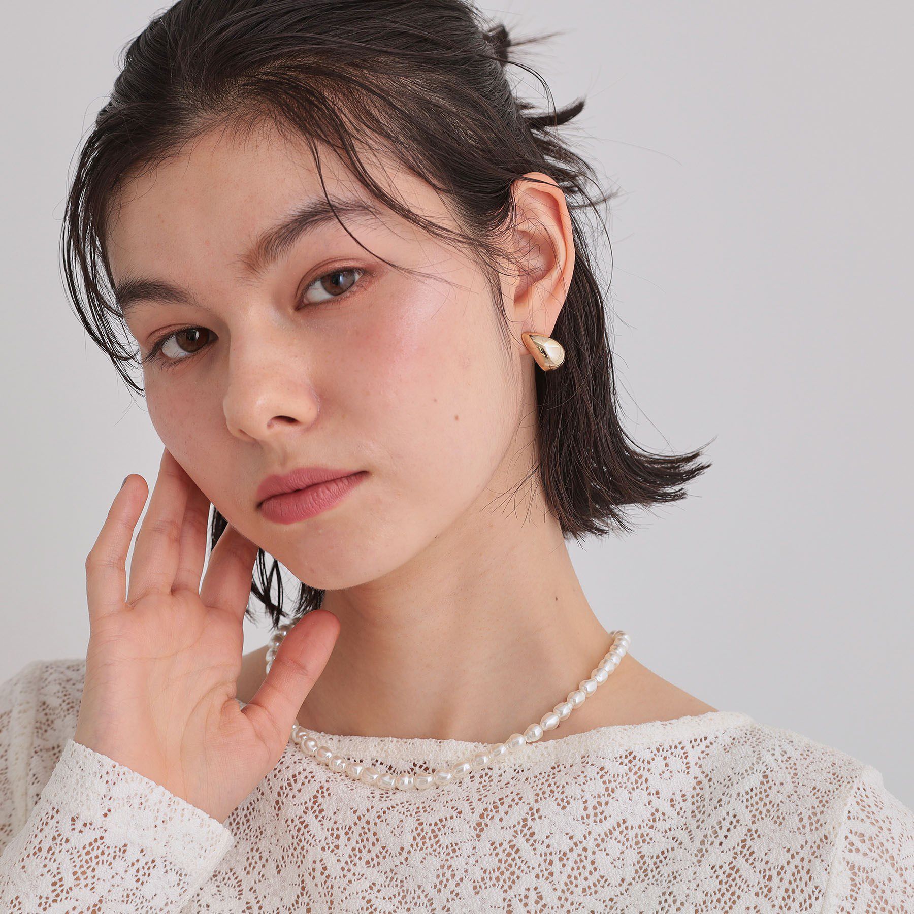 THE SHOP TK「3WAYショートネックレス」|ネックレス|