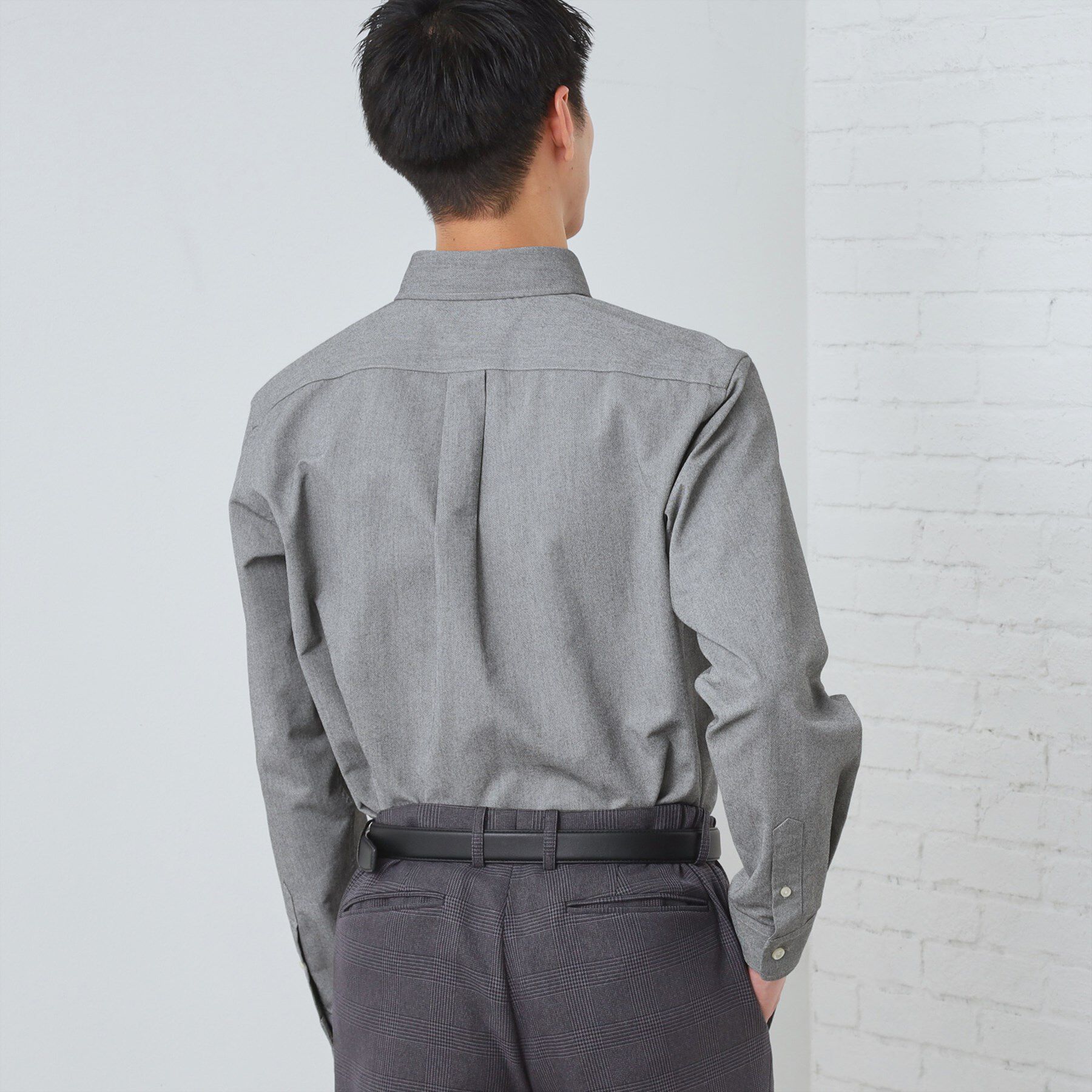 THE SHOP TK「【ON/OFF兼用】シャンブレー オックスシャツ 洗濯機OK / 吸水速乾 / 汗じみ防止」|シャツ・ブラウス|