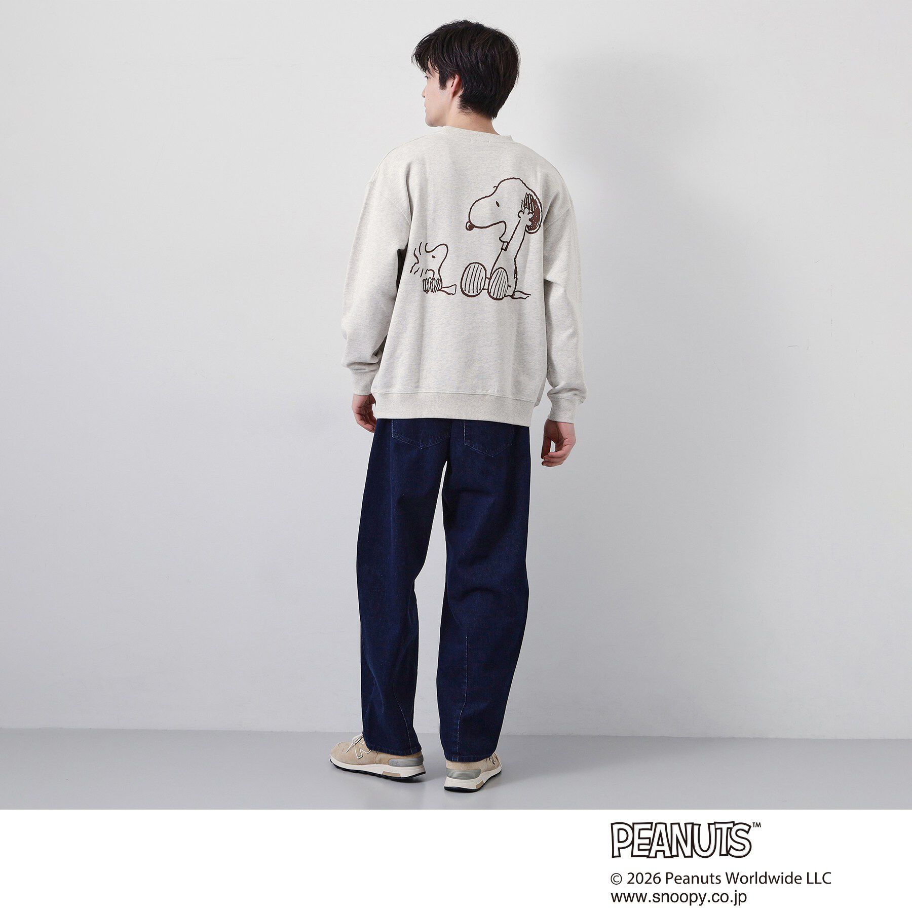 THE SHOP TK「PEANUTS ／ ピーナッツ スヌーピー ミニ裏毛スウェット」|パーカー|