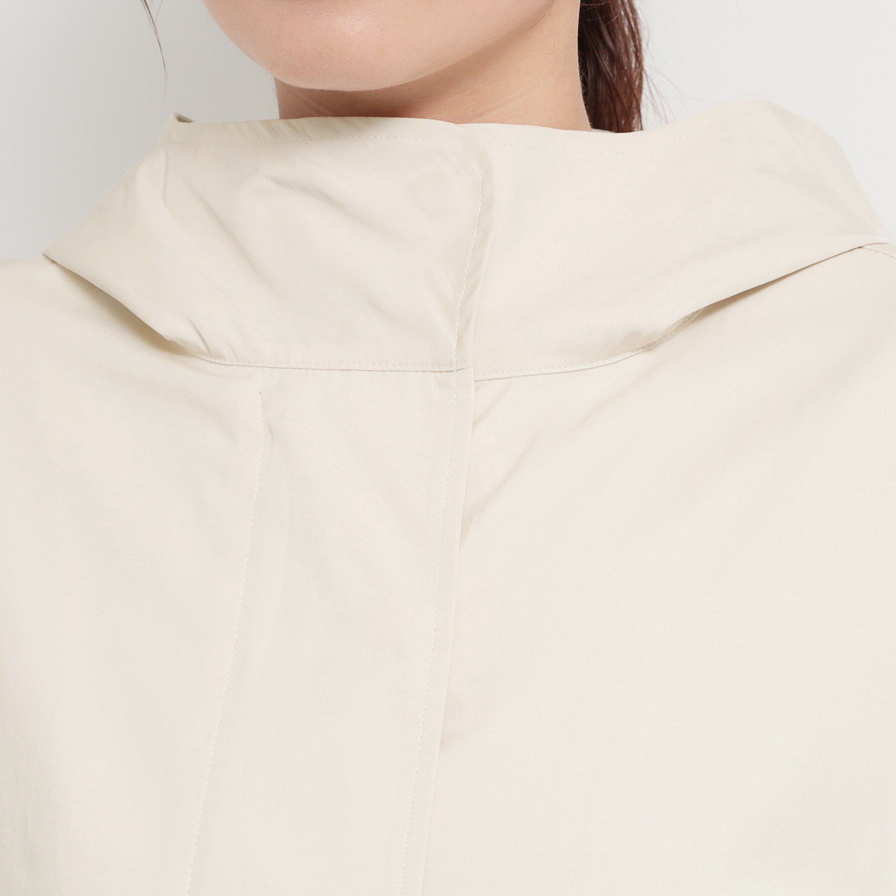 THE SHOP TK「【フェミニンにもクールにも】ウエストドロストマウンテンパーカー」|ブルゾン・スタジャン|