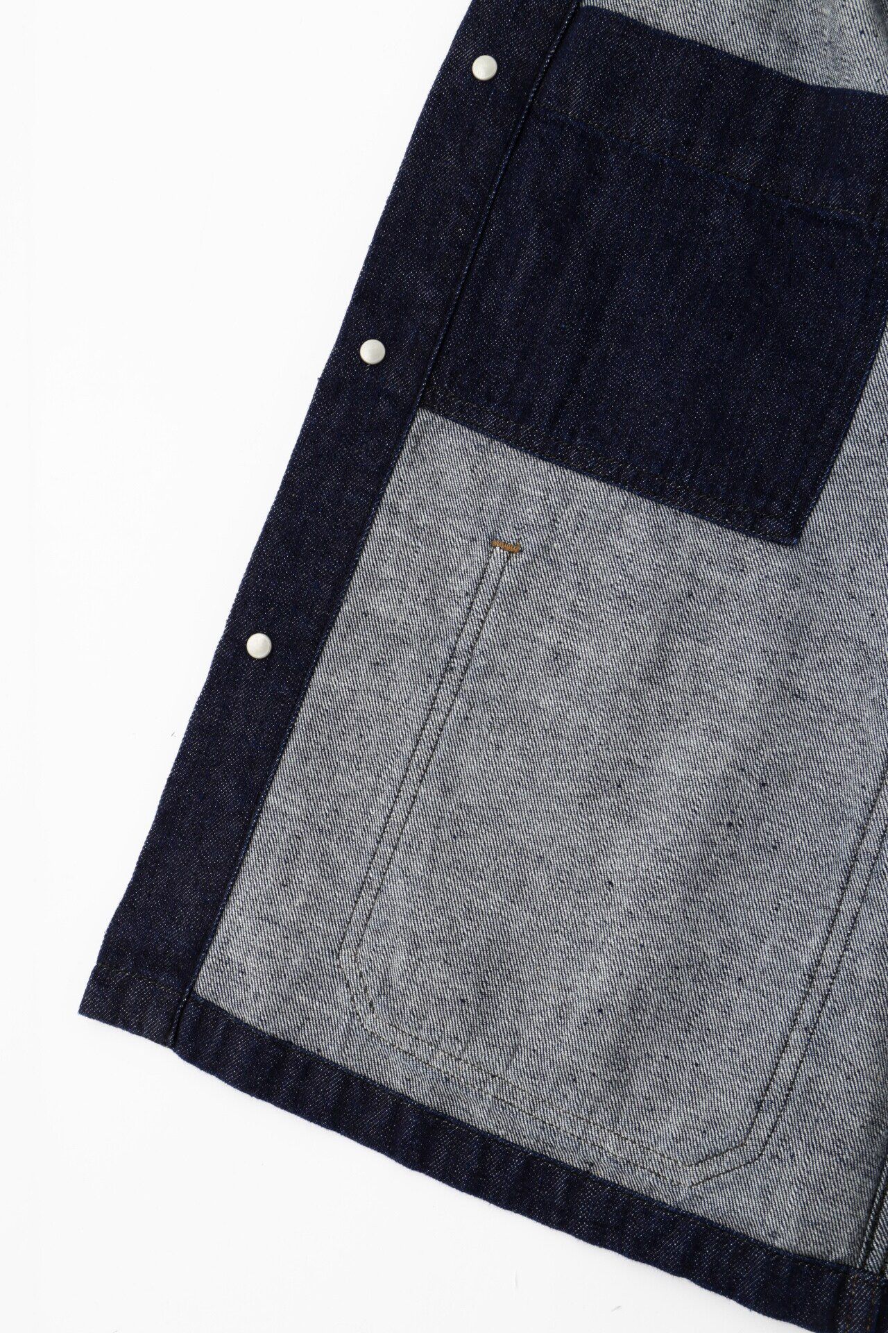 MHL.「CANTON LIGHT DENIM」|ブルゾン・スタジャン|