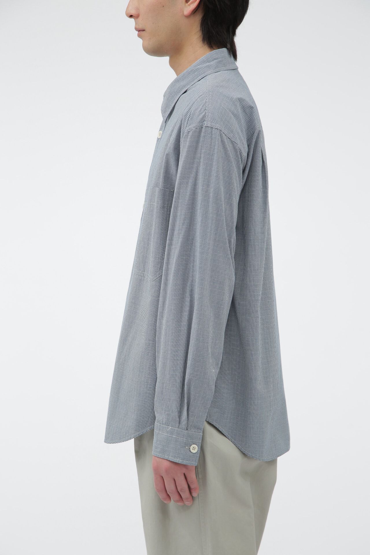 MHL.「TINY GINGHAM COTTON」|シャツ・ブラウス|