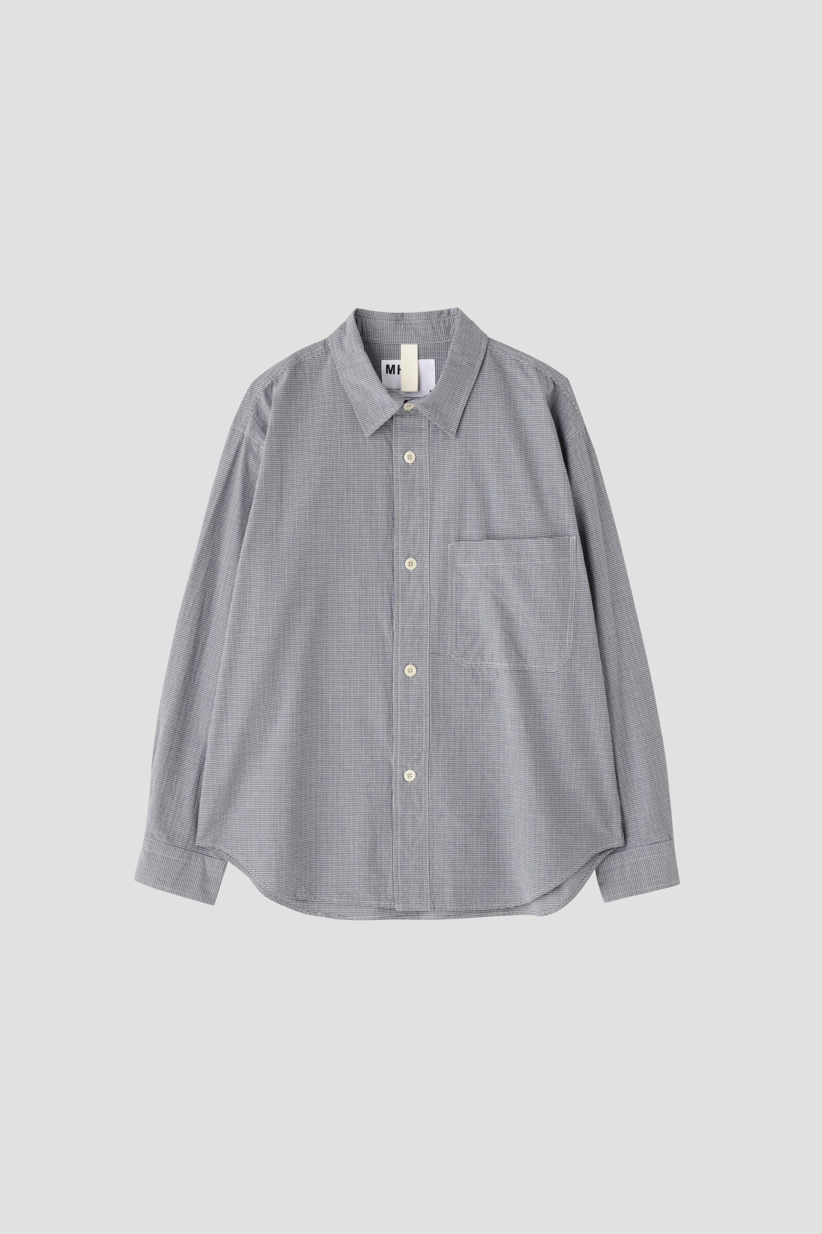 MHL.「TINY GINGHAM COTTON」|シャツ・ブラウス|