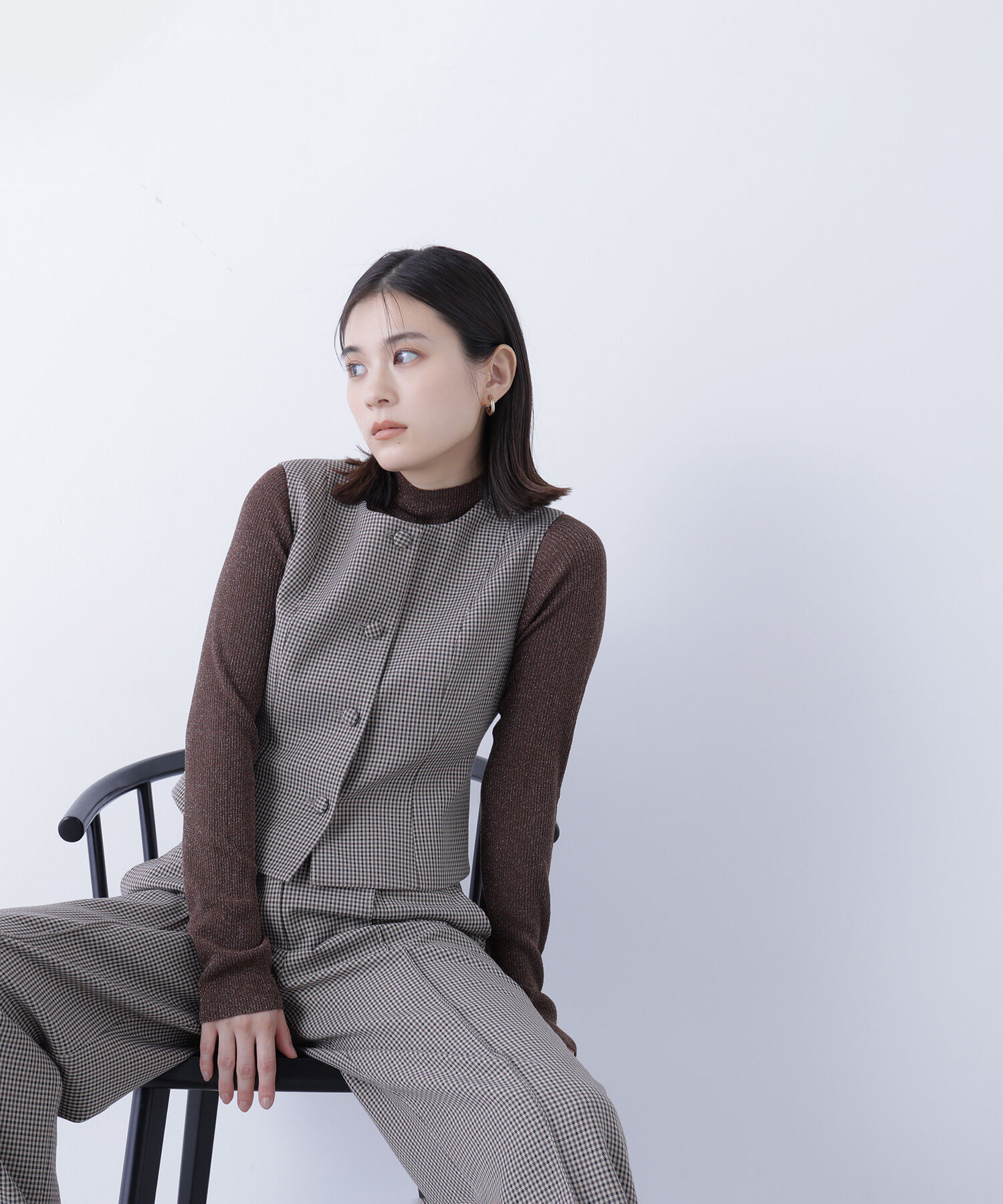  「コンパクトベストセットアップ」|ブルゾン・スタジャン|