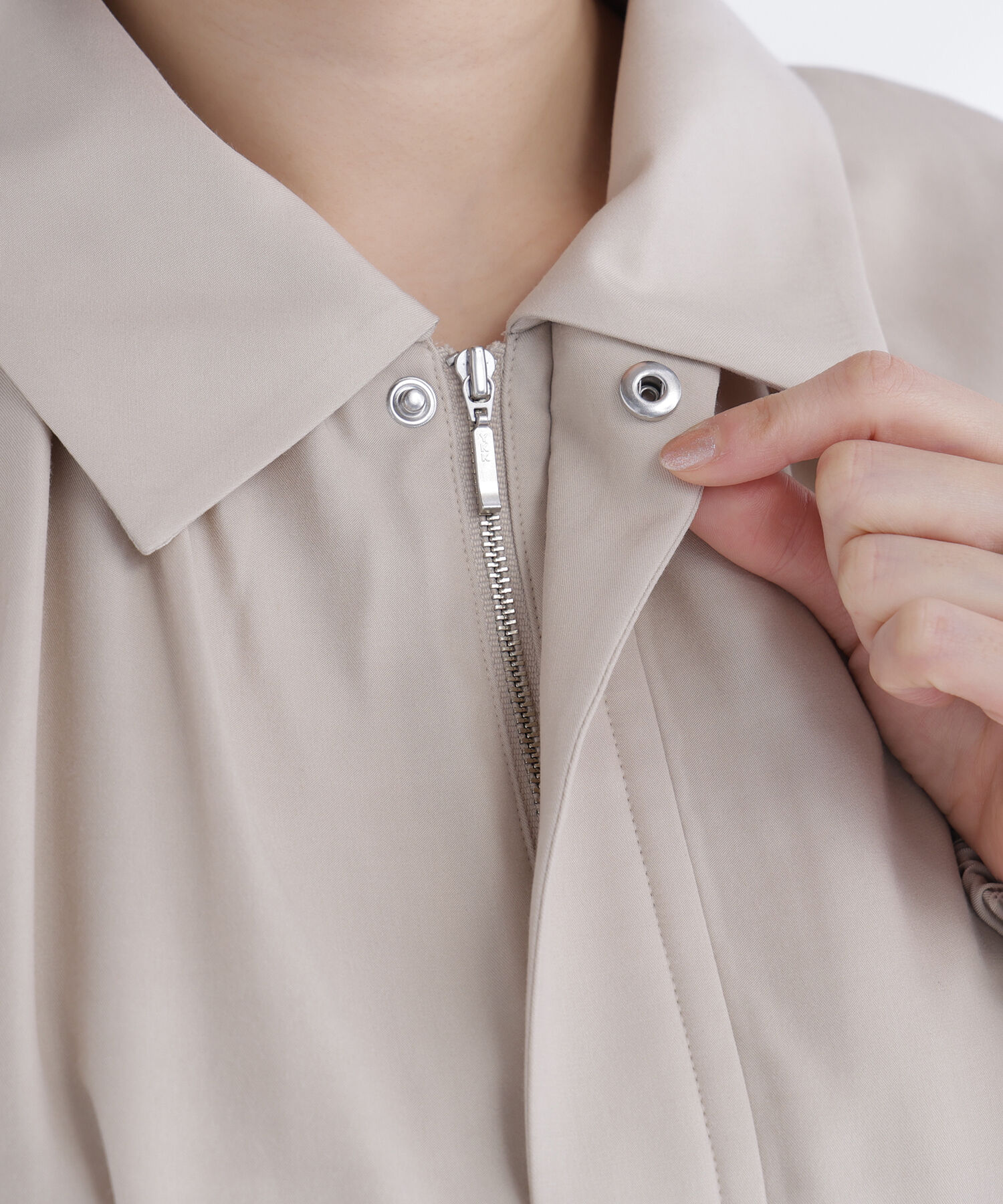  「ステンカラーバルーンブルゾン」|ブルゾン・スタジャン|