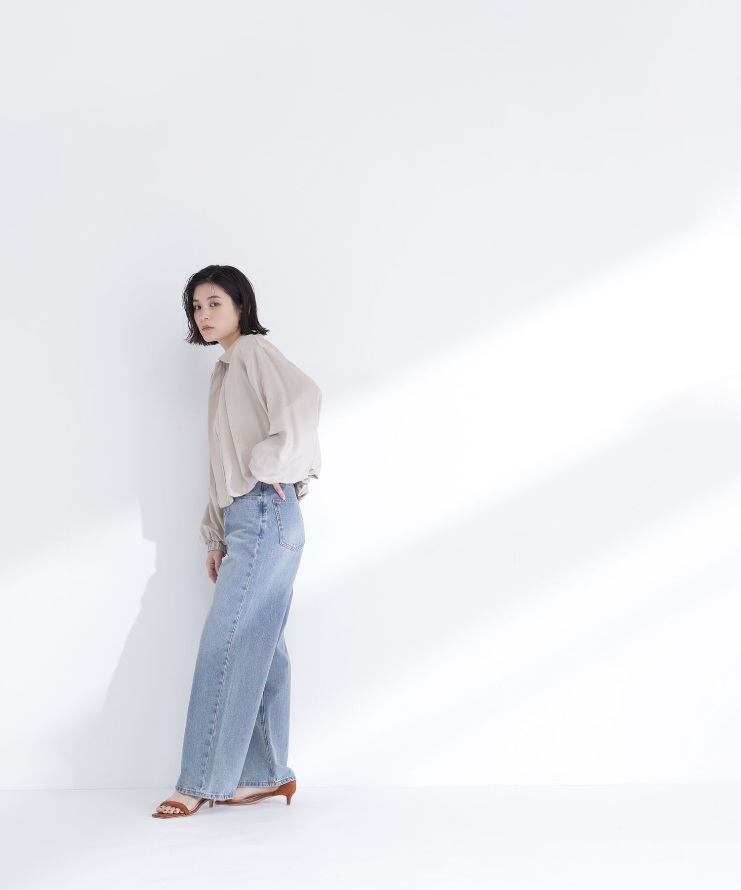  「ステンカラーバルーンブルゾン」|ブルゾン・スタジャン|