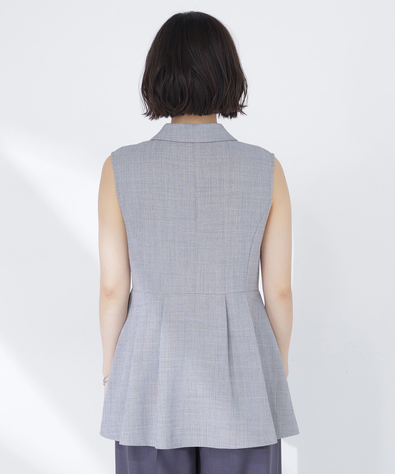  「ペプラムテーラードジレ」|ブルゾン・スタジャン|