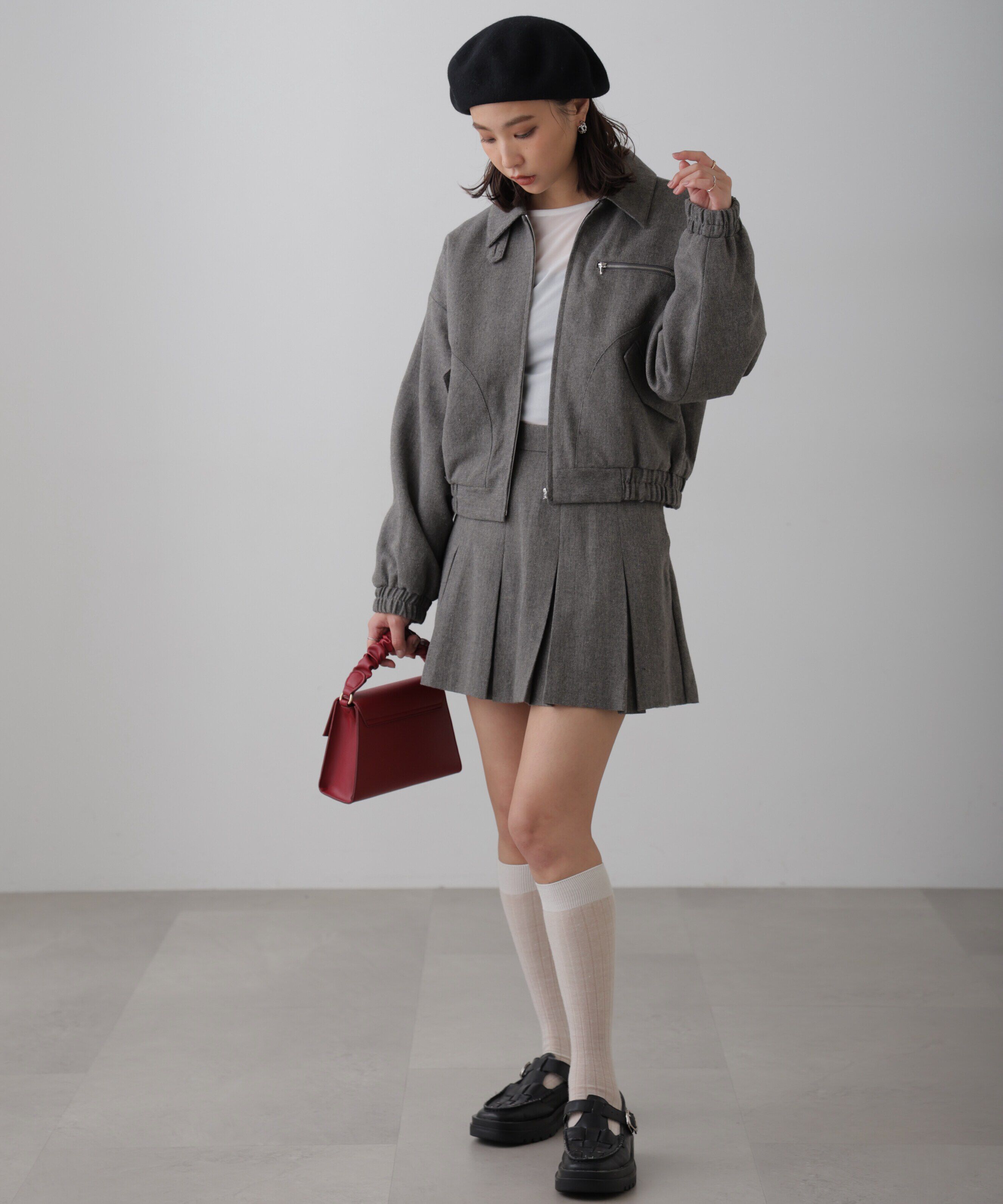  「ジップブルゾン」|ブルゾン・スタジャン|