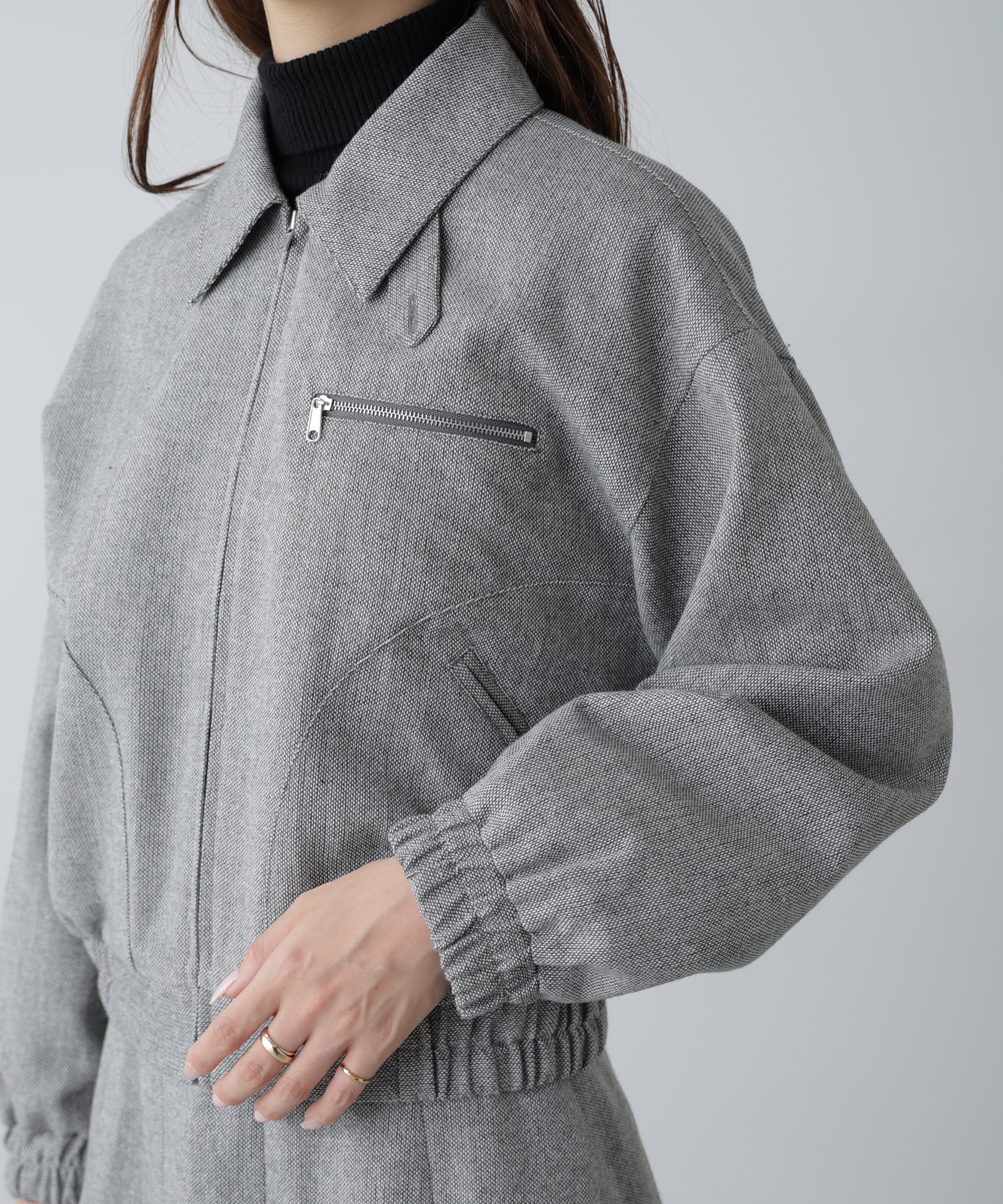  「ジップブルゾン」|ブルゾン・スタジャン|