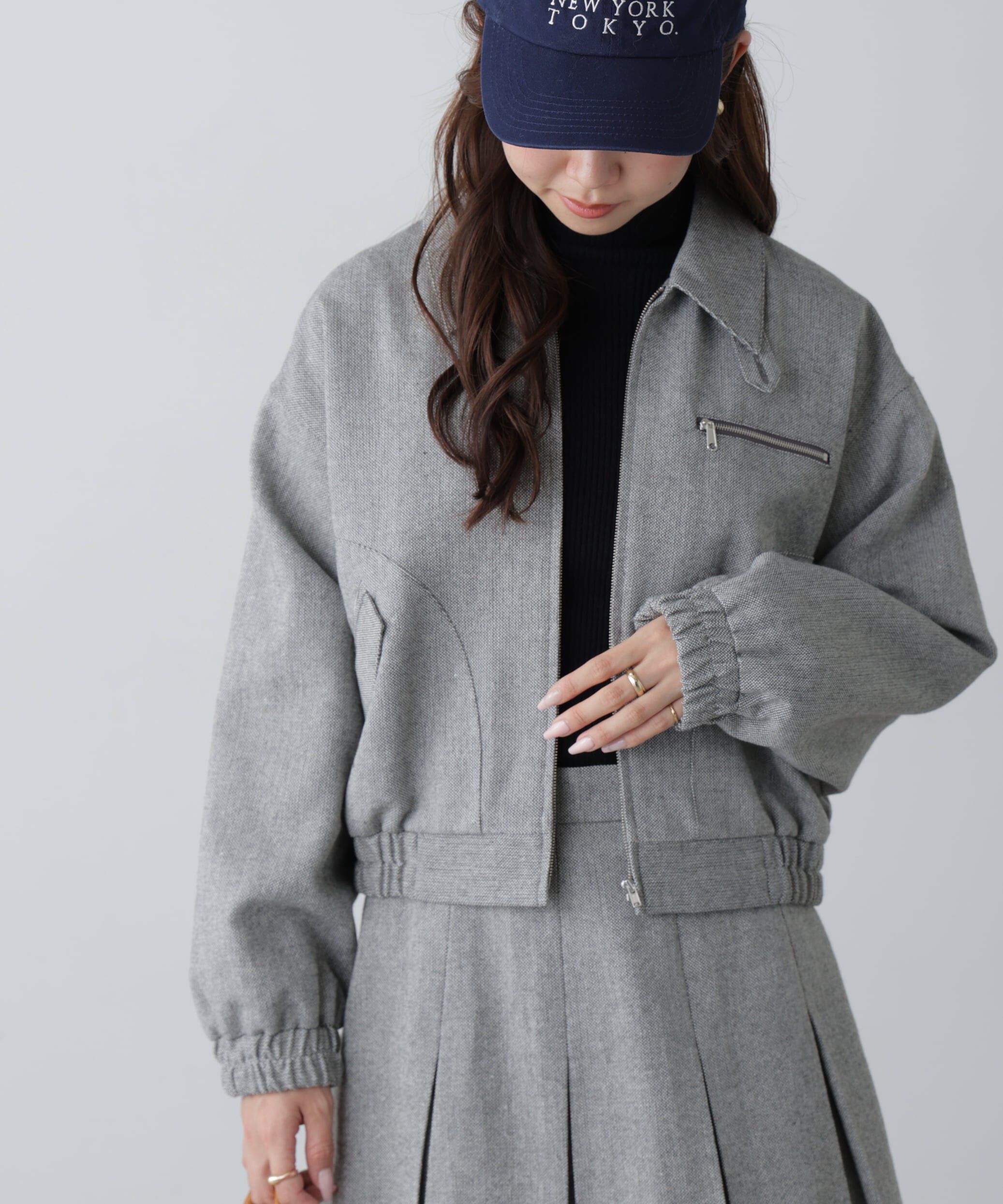  「ジップブルゾン」|ブルゾン・スタジャン|