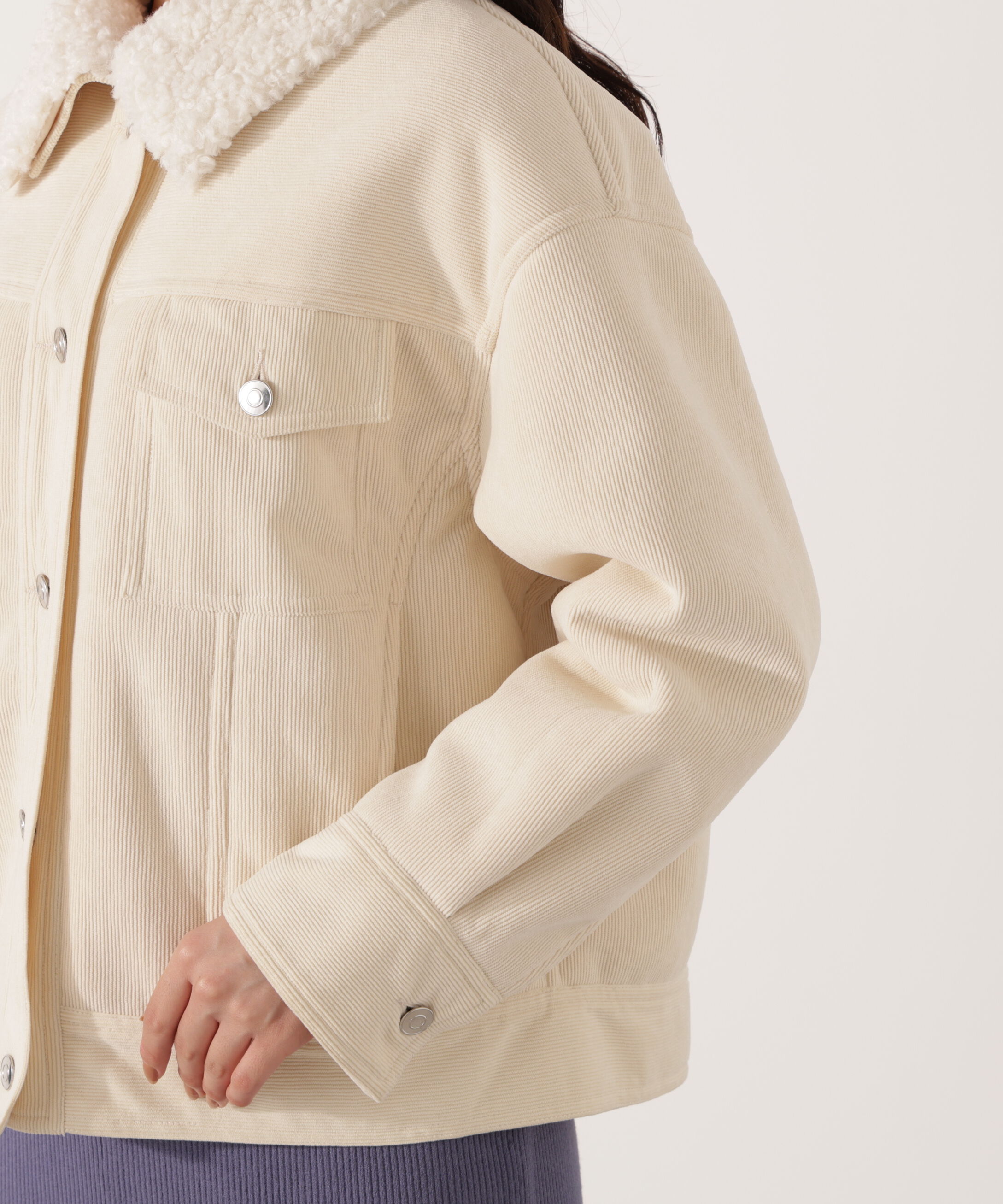 PROPORTION BODY DRESSING「コーデュロイブルゾン 25AW」|ブルゾン・スタジャン|