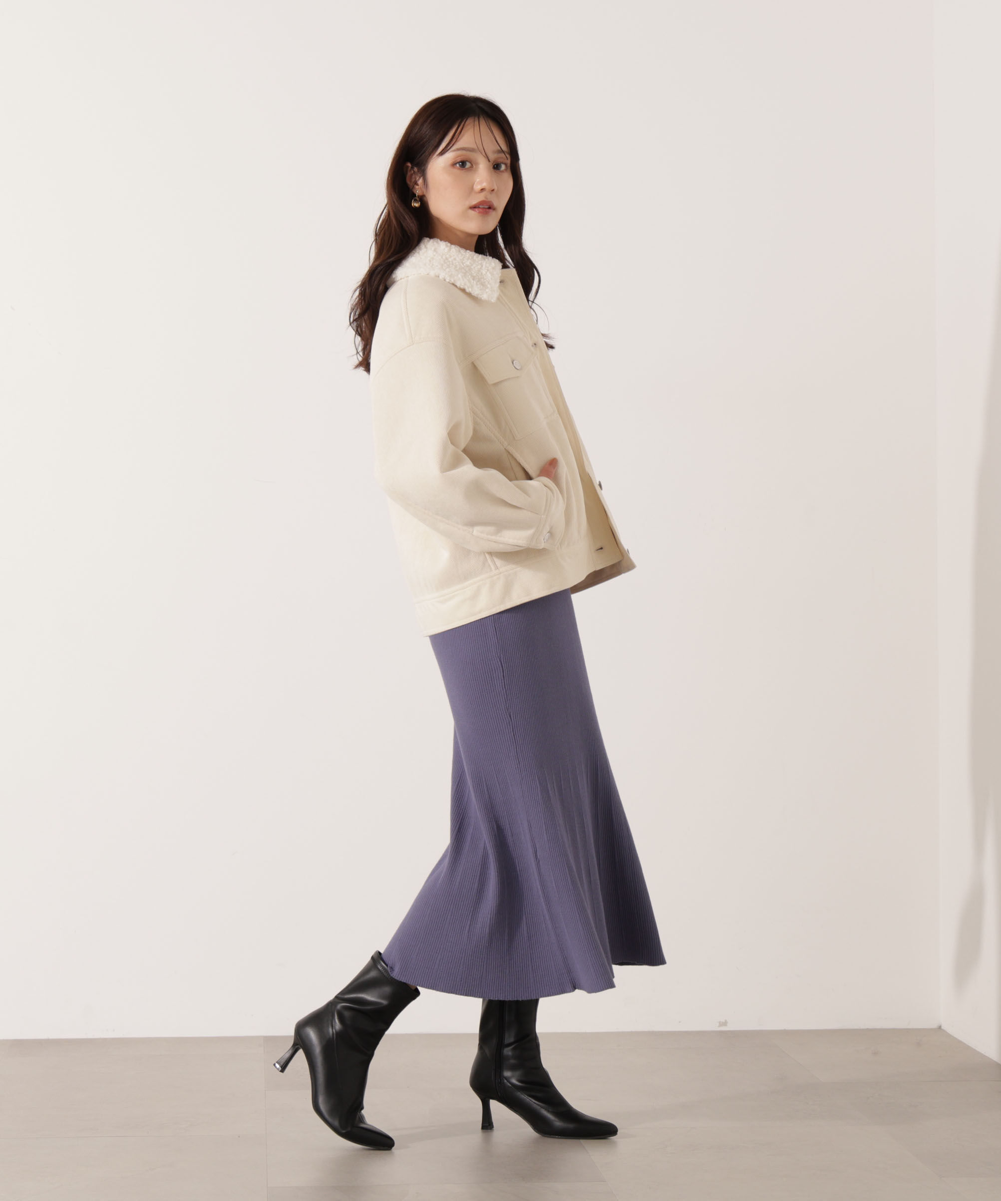 PROPORTION BODY DRESSING「コーデュロイブルゾン 25AW」|ブルゾン・スタジャン|