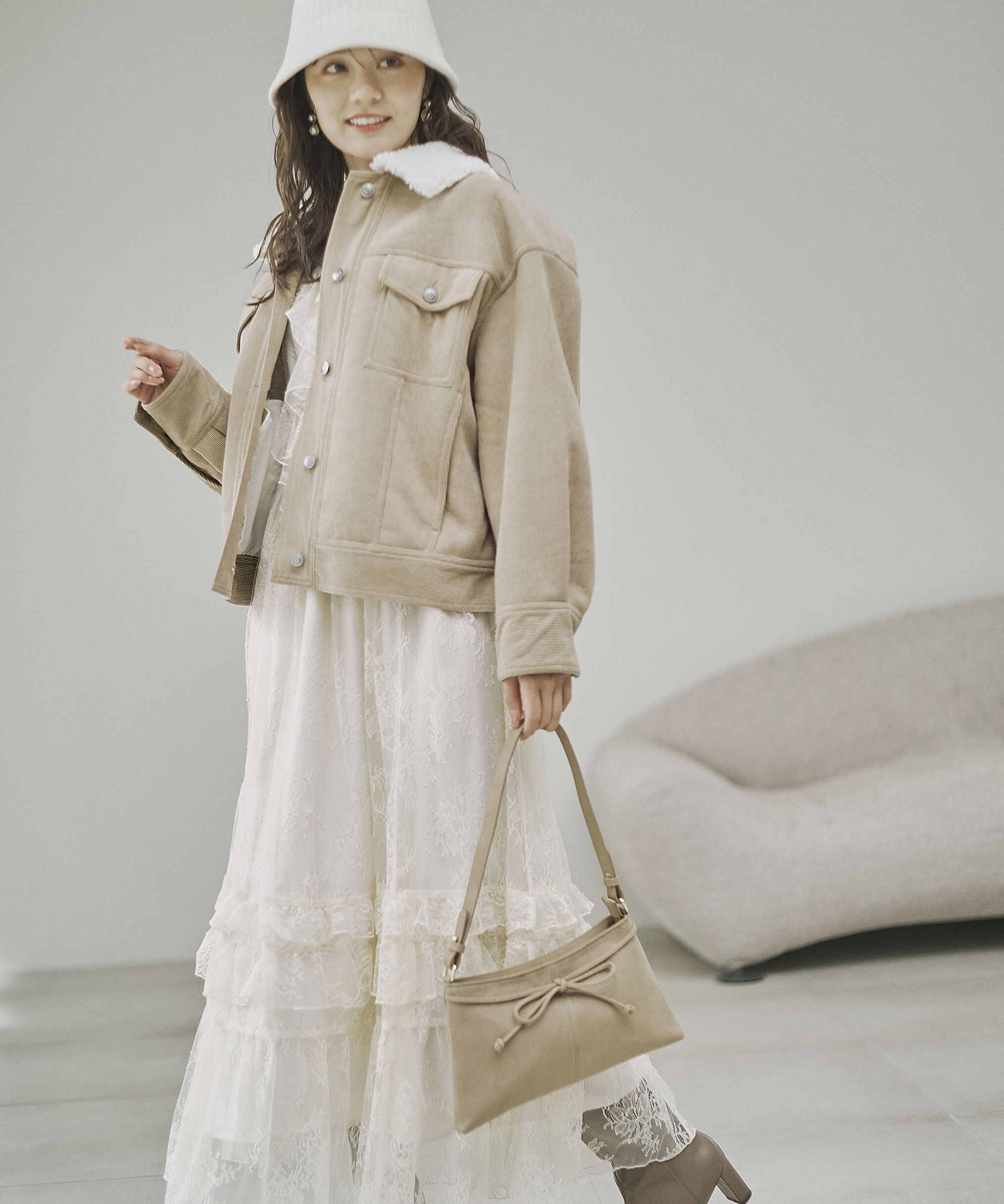 PROPORTION BODY DRESSING「コーデュロイブルゾン 25AW」|ブルゾン・スタジャン|