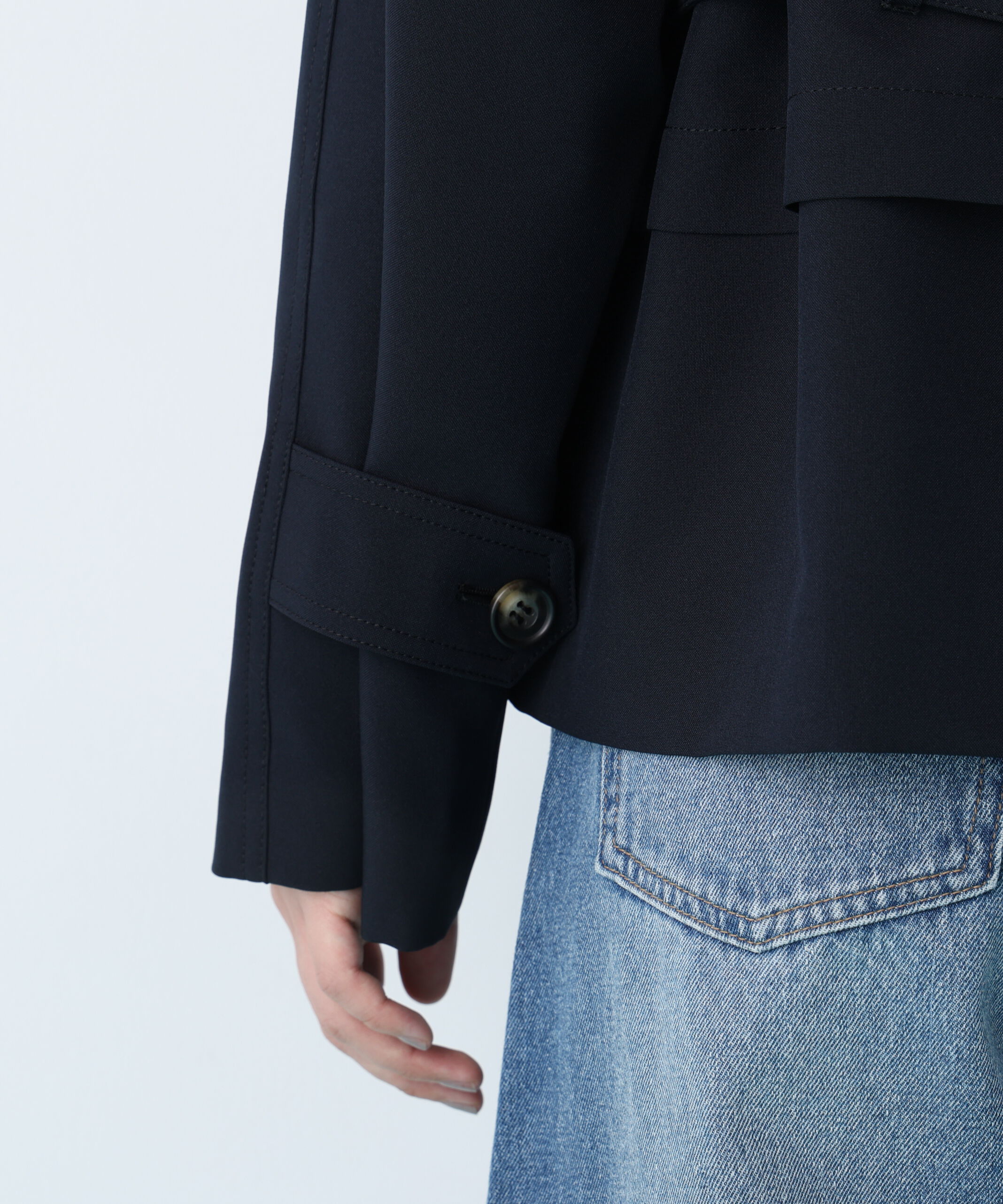  「ソフトオックスショートトレンチコート」|その他|