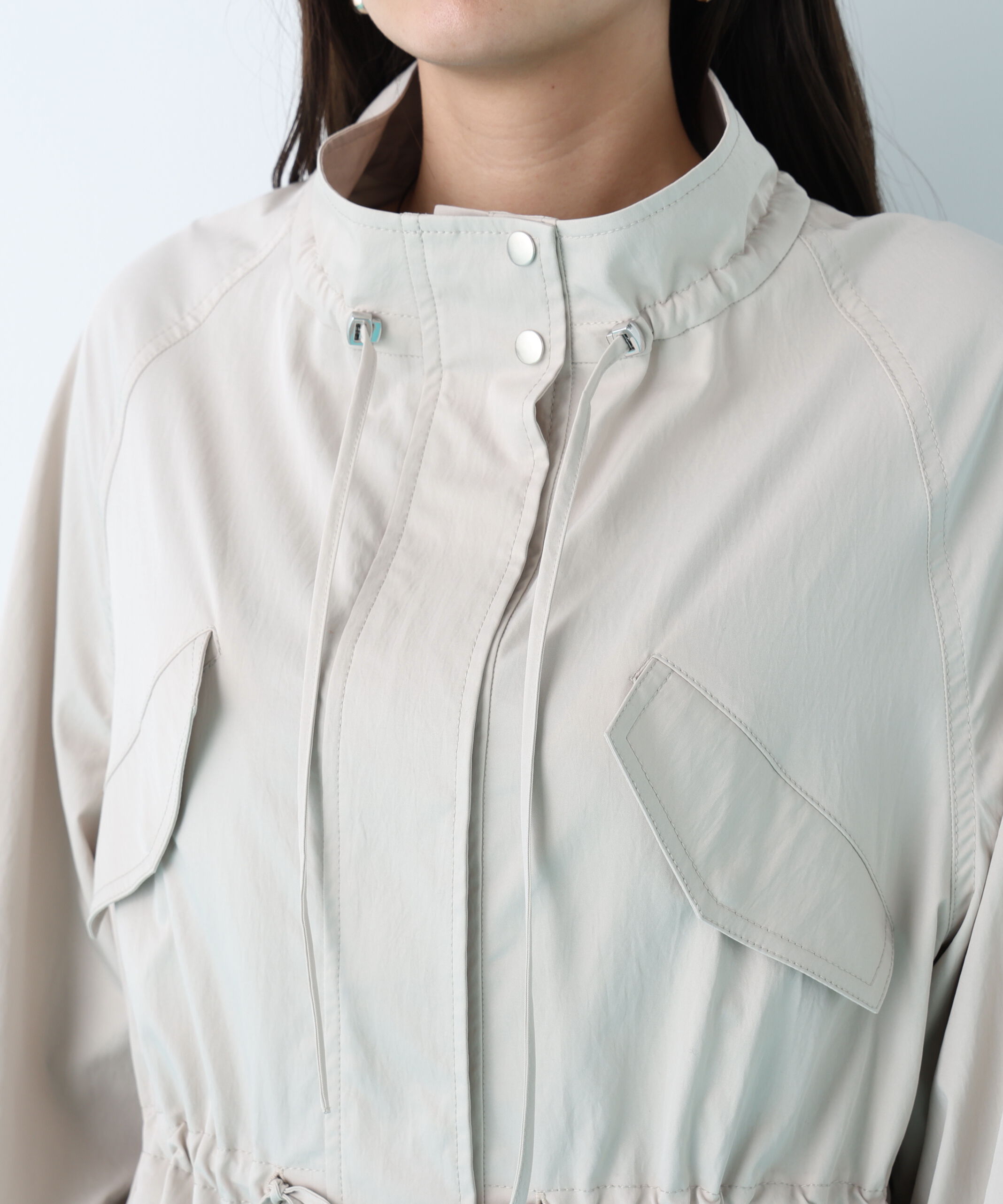  「［WEB限定カラー］ストレッチツイルマウンテンパーカー」|ブルゾン・スタジャン|