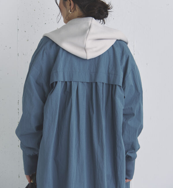 Doux archives「バックギャザーロングMA-1」|ブルゾン・スタジャン|