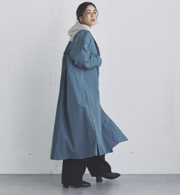 Doux archives「バックギャザーロングMA-1」|ブルゾン・スタジャン|