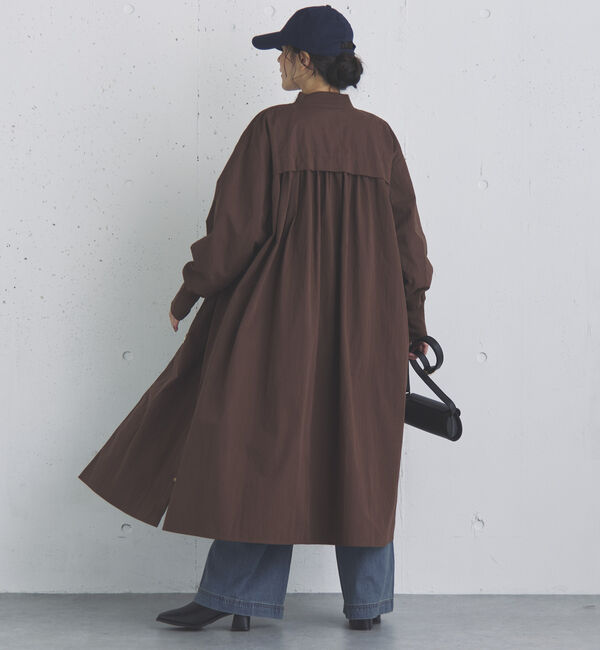 Doux archives「バックギャザーロングMA-1」|ブルゾン・スタジャン|