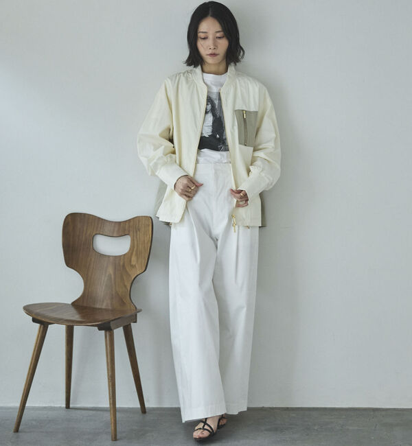 Doux archives「バックギャザーミドルMA-1」|ブルゾン・スタジャン|