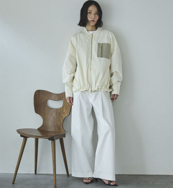 Doux archives「バックギャザーミドルMA-1」|ブルゾン・スタジャン|