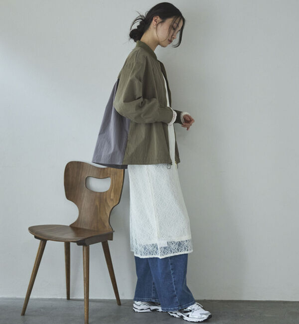 Doux archives「バックギャザーミドルMA-1」|ブルゾン・スタジャン|