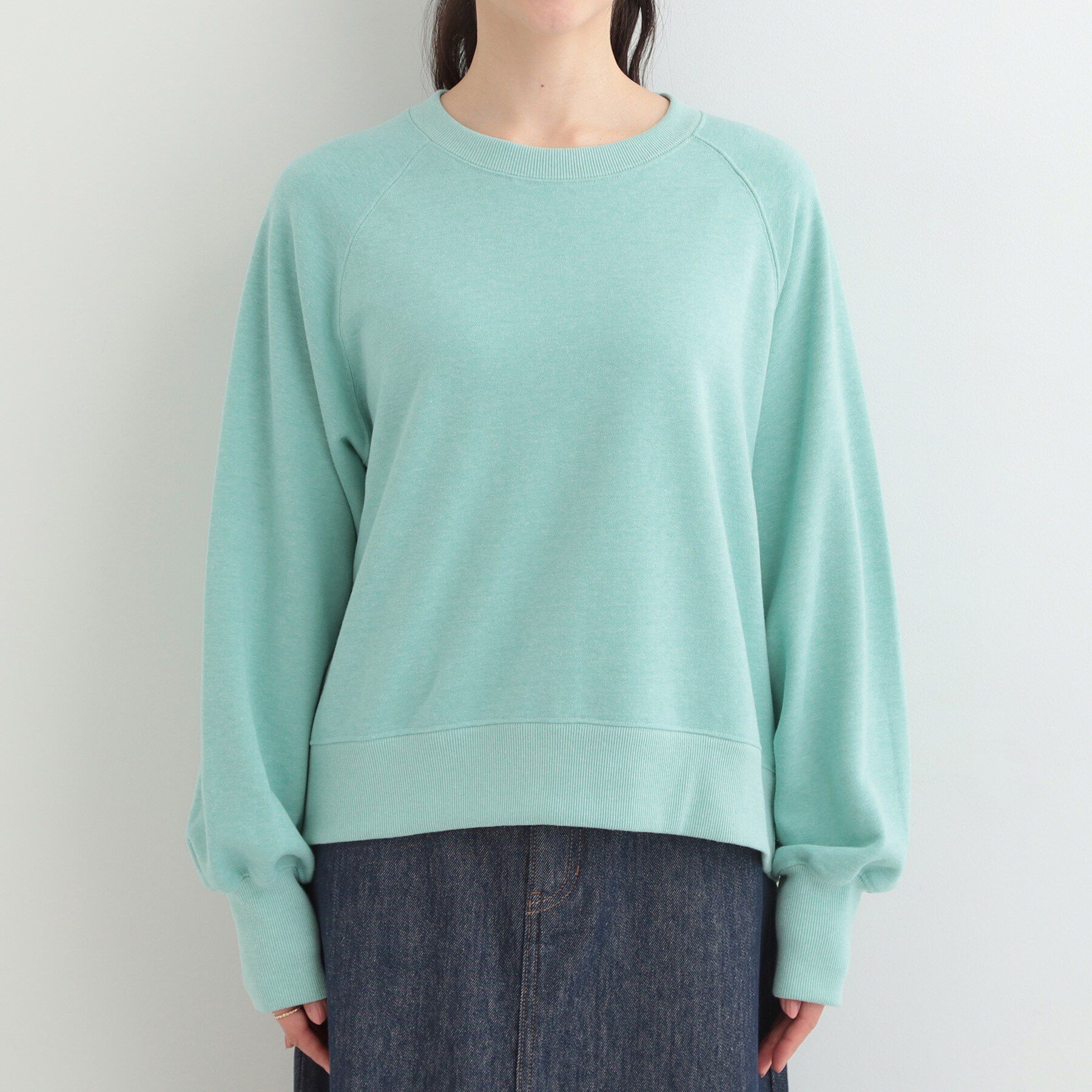 SHOO･LA･RUE「MIX調 シンプルラグランスウェット」|パーカー|