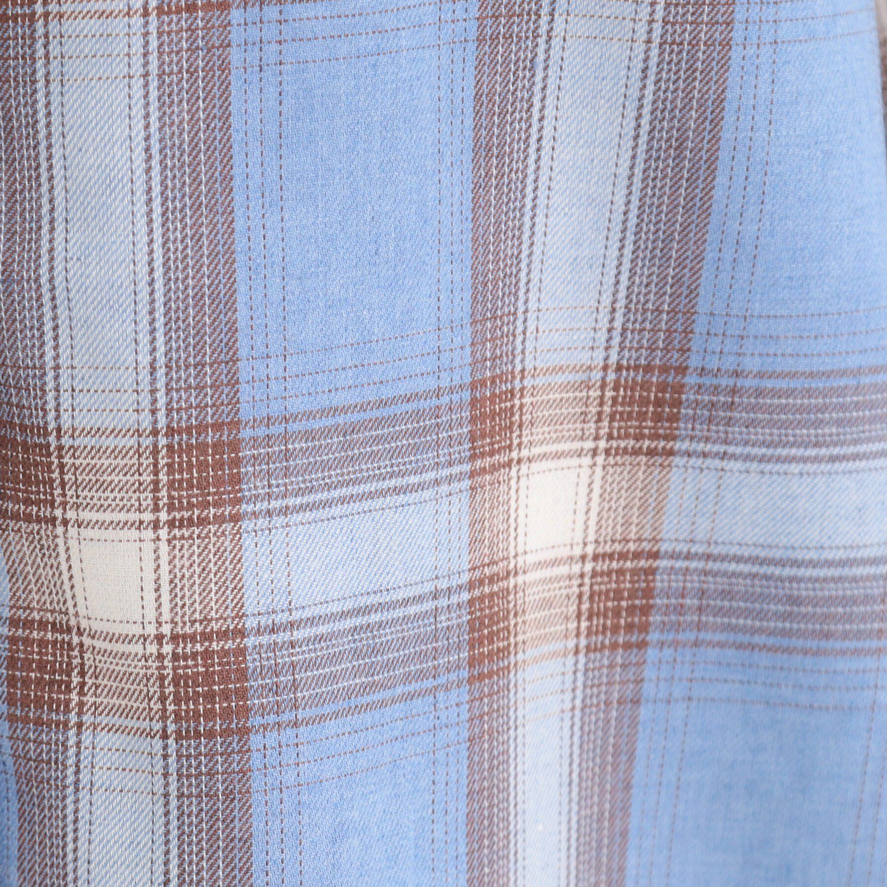 SHOO･LA･RUE「【洗濯機可/S-LL】涼しげで軽やかな フードチェックシャツ」|シャツ・ブラウス|