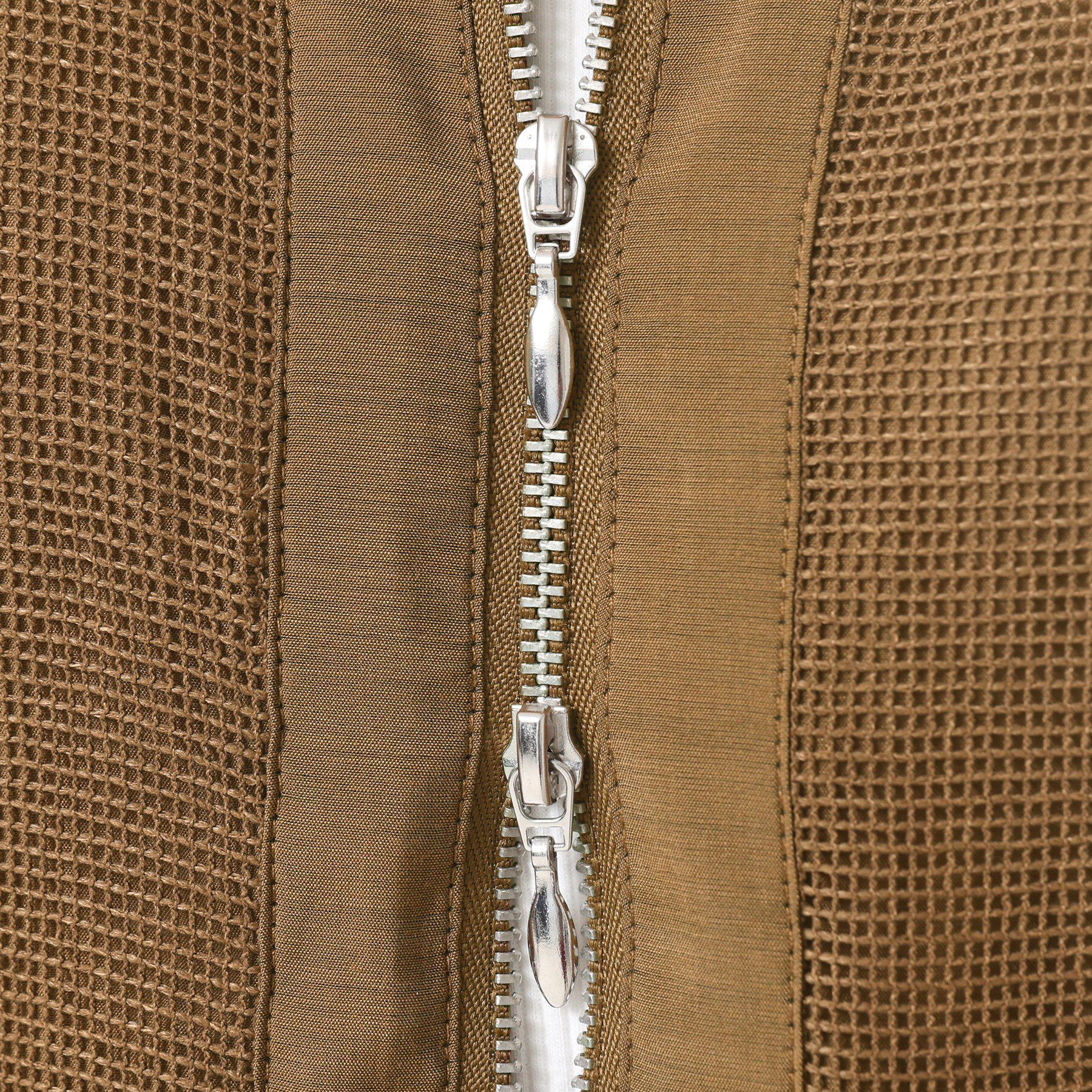 Dessin「【洗える】メッシュシアージャケット」|ブルゾン・スタジャン|