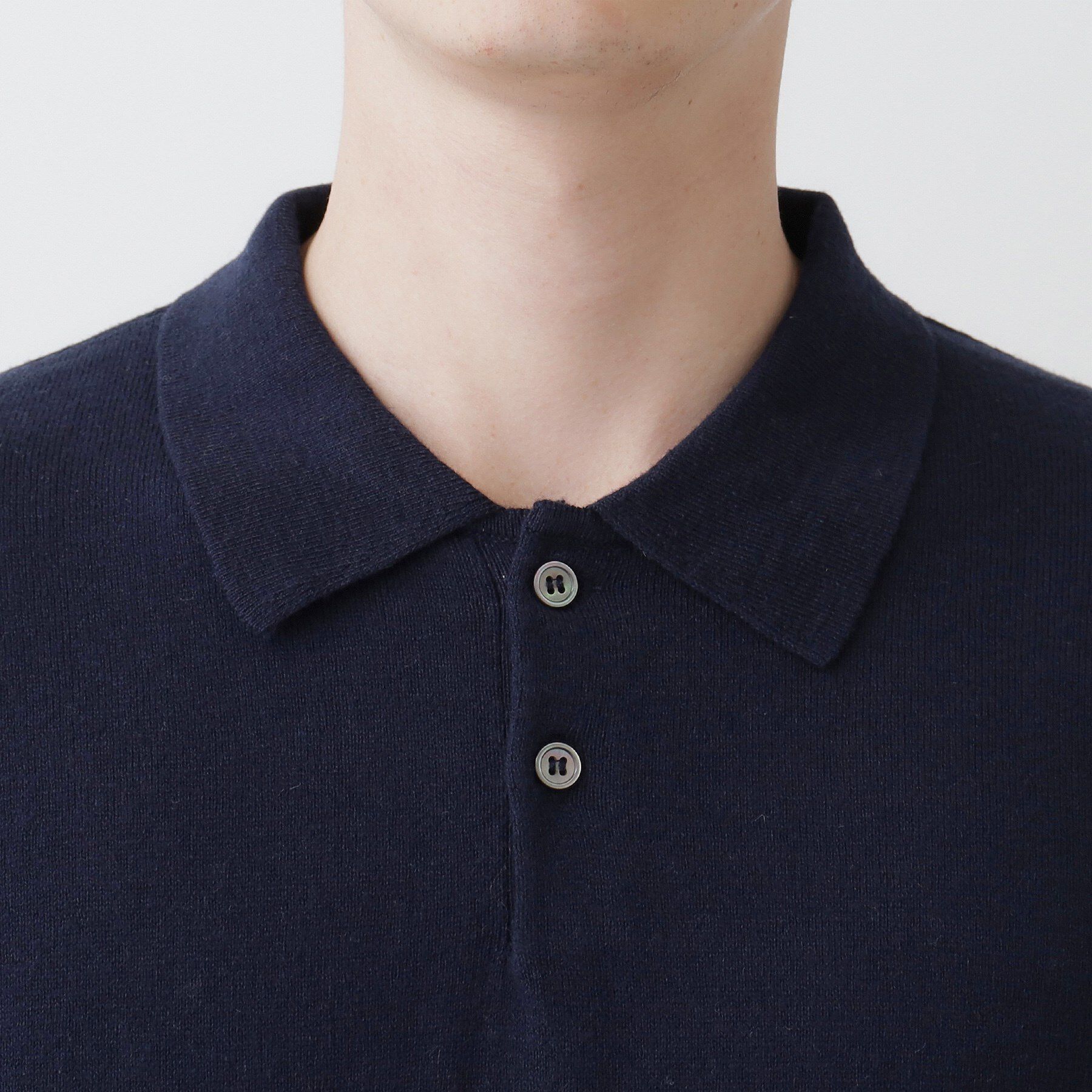 Dessin「【洗える】襟付き半袖ニット」|ニット・セーター|