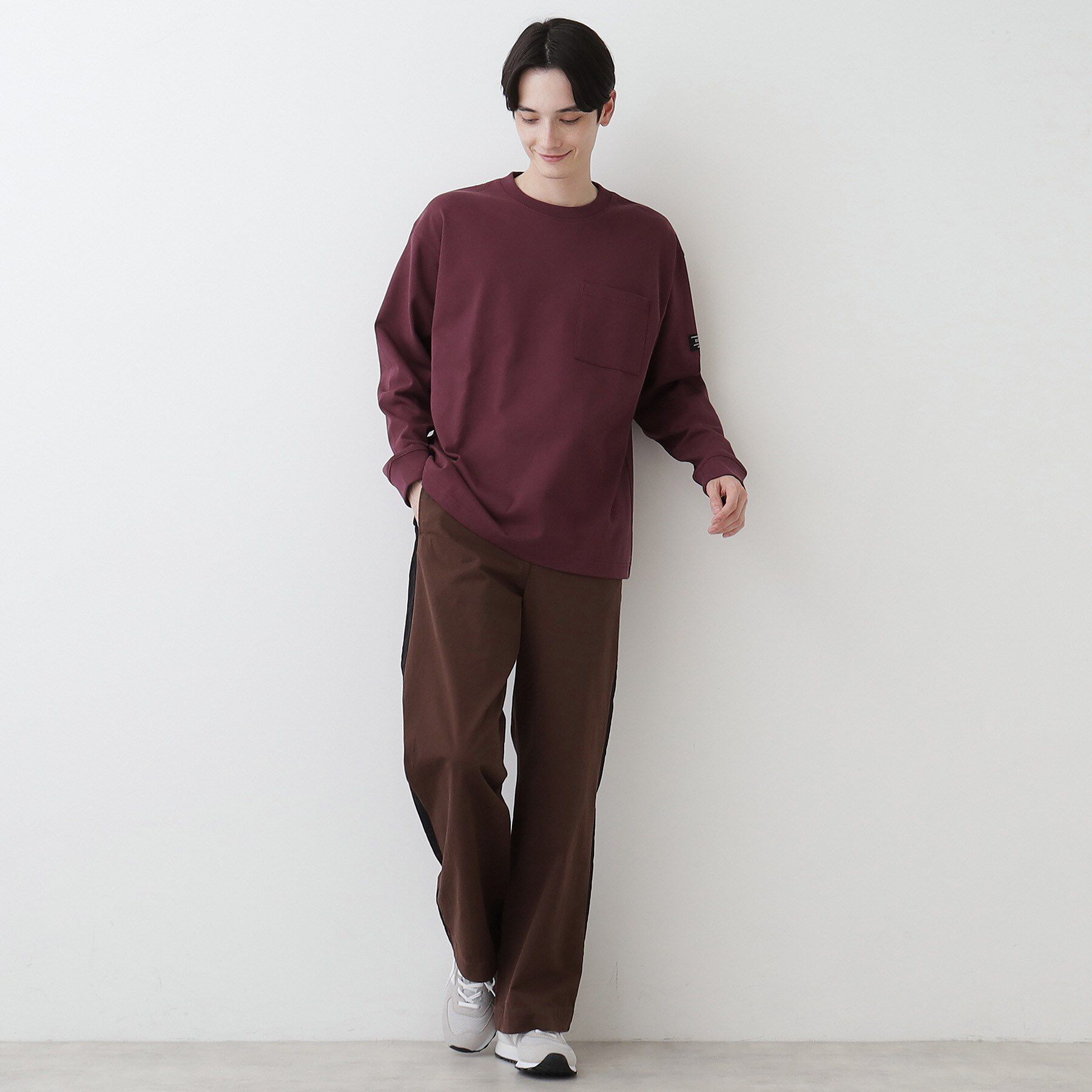 Dessin「【洗える】ヘビー天竺ロンT」|Tシャツ・カットソー|