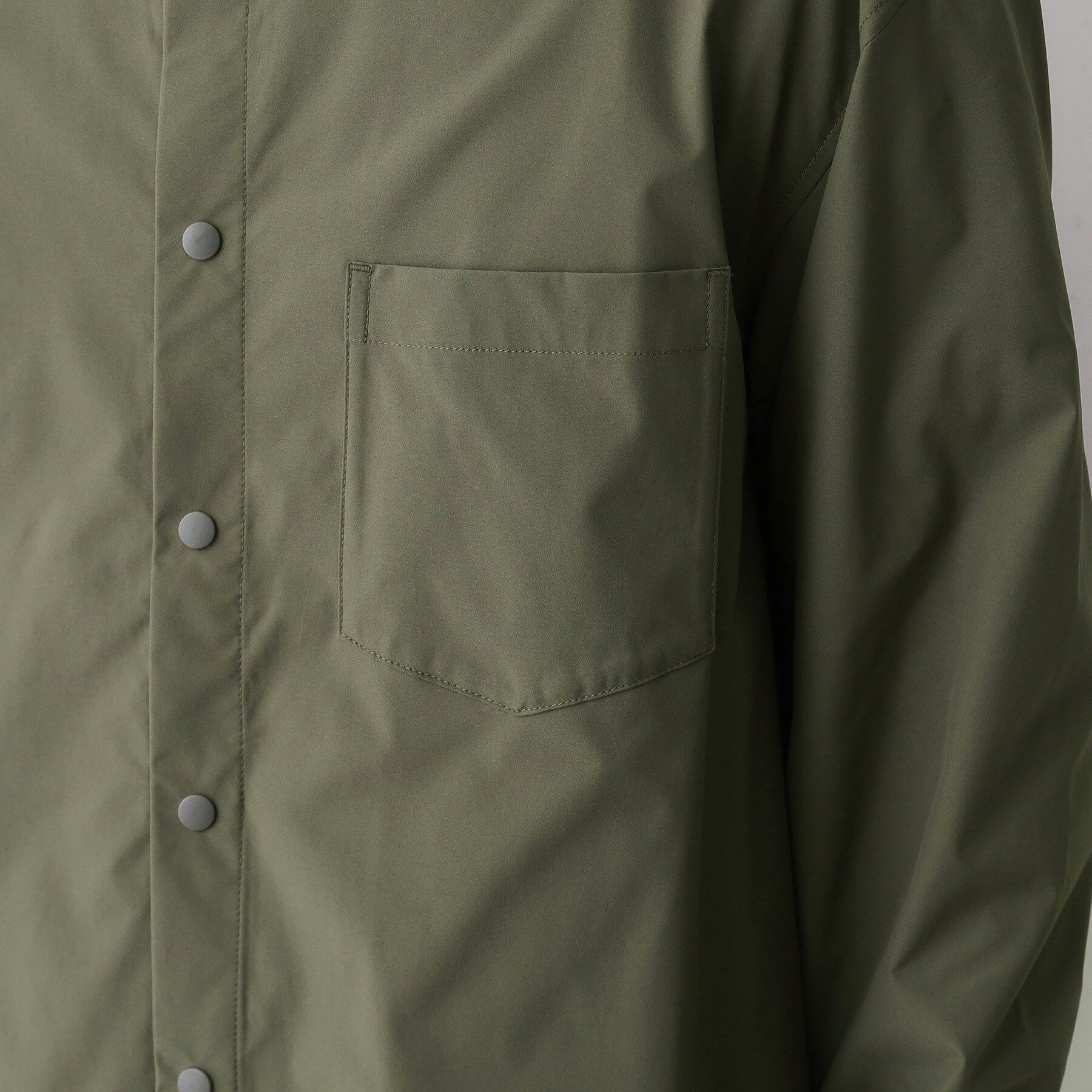 Dessin「【撥水・洗える】プラドットボタンシャツ」|シャツ・ブラウス|