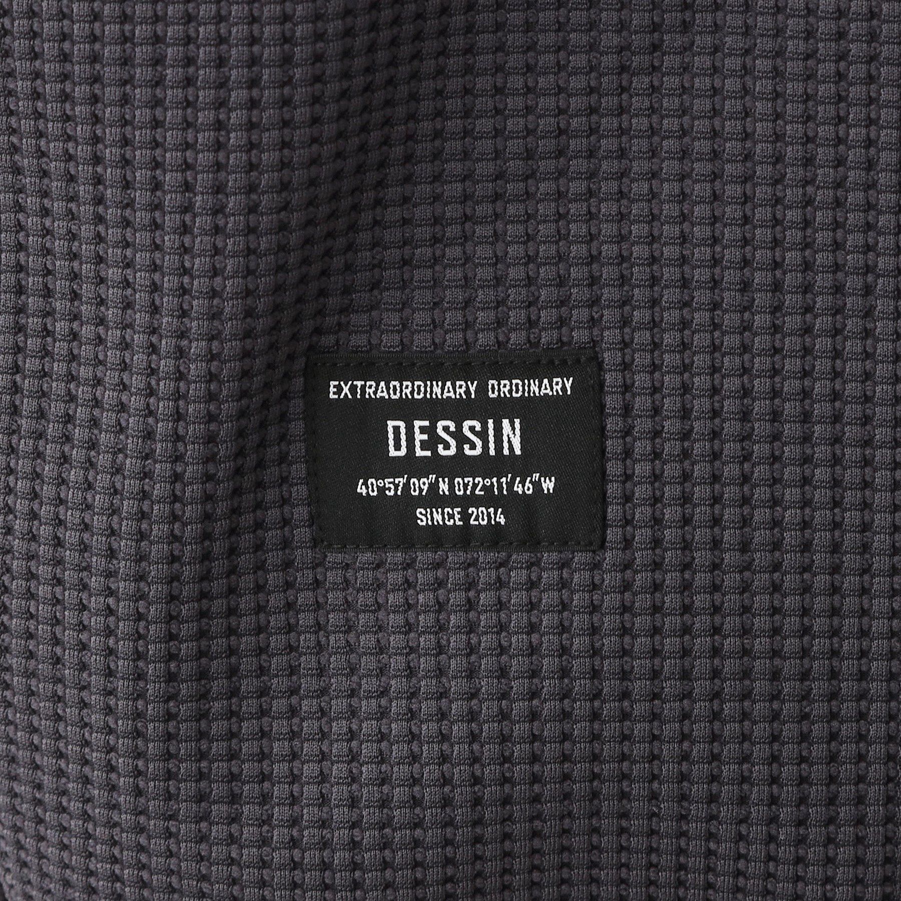 Dessin「【洗える】ソロテックスヘンリーネック」|Tシャツ・カットソー|