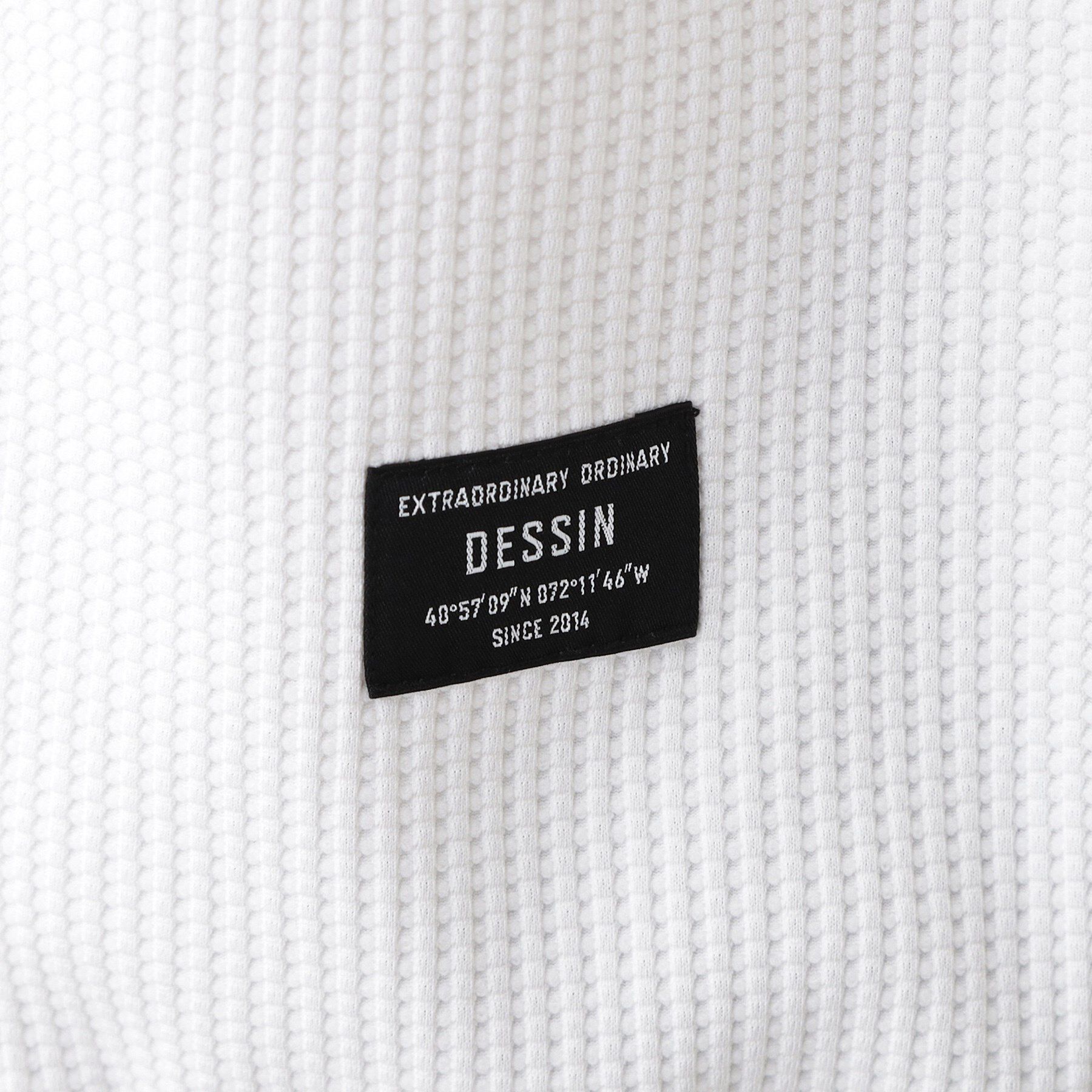 Dessin「【洗える】ソロテックスヘンリーネック」|Tシャツ・カットソー|