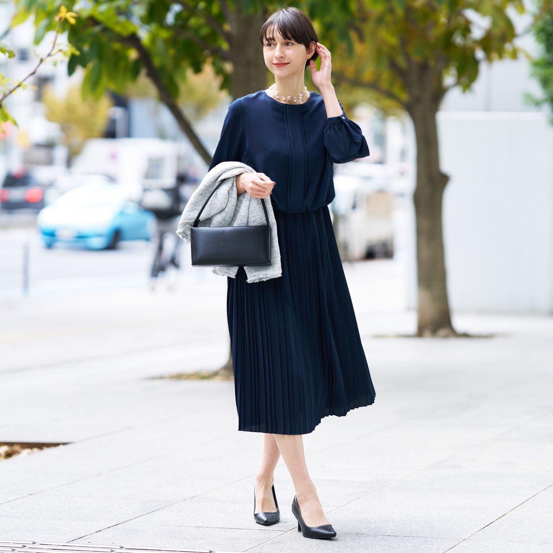 Dessin「【入卒/セレモニー】セレモニージョーゼットワンピース」|ワンピース|