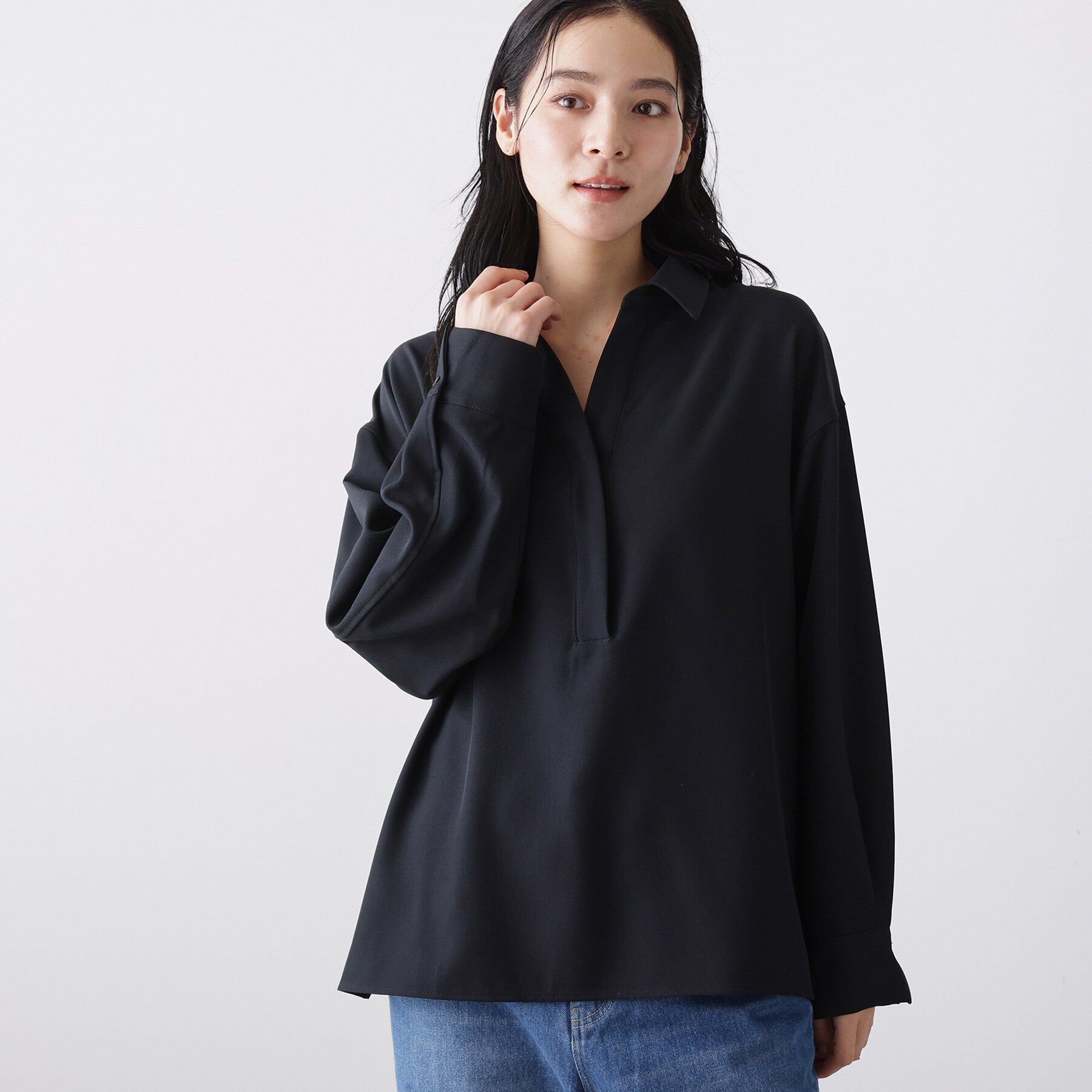 Dessin「【2点セット・洗える】メランジツイルセットアップ」|スーツ|