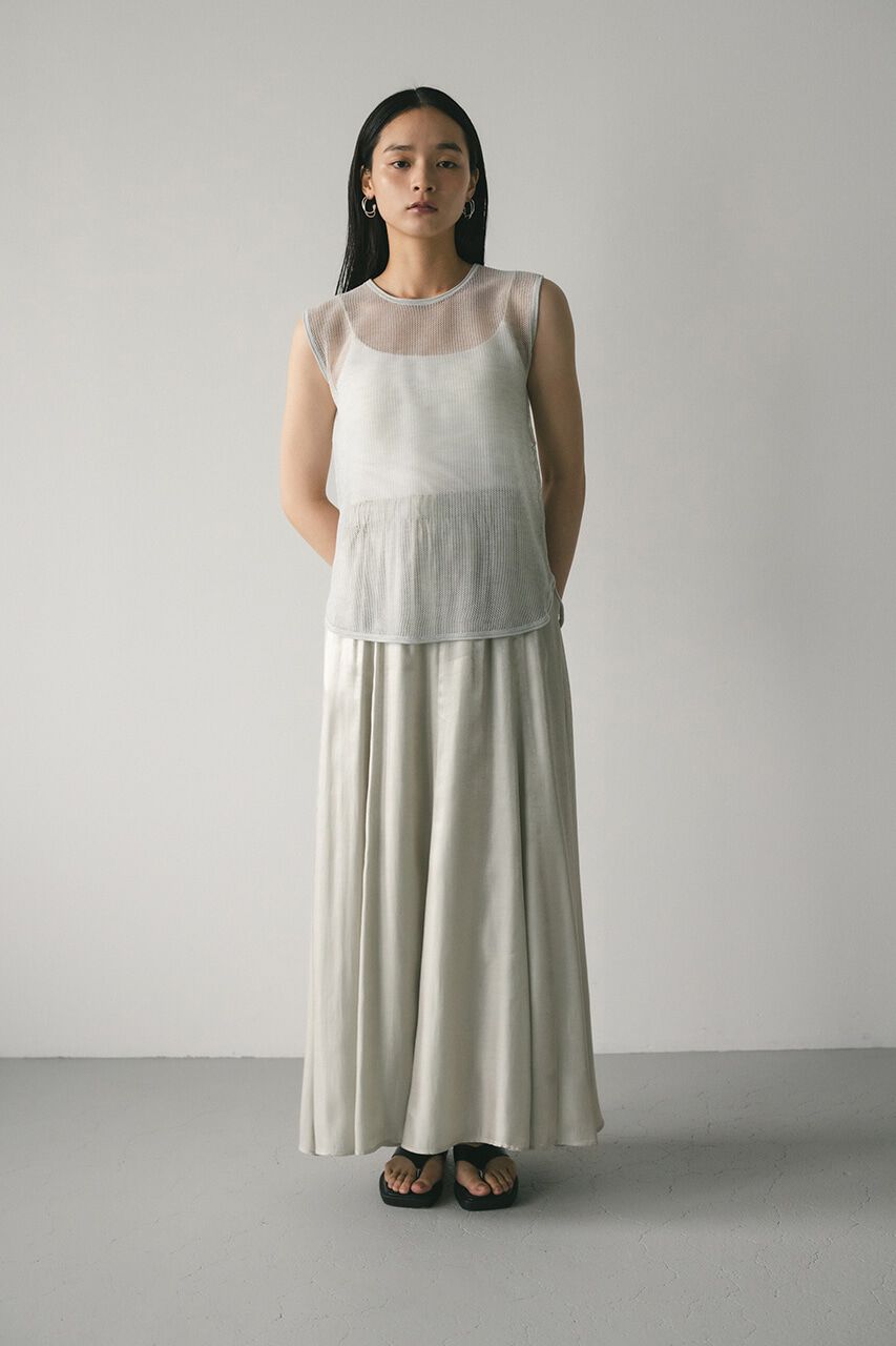 STYLEMIXER「メッシュクロシェタンク」|タンクトップ|