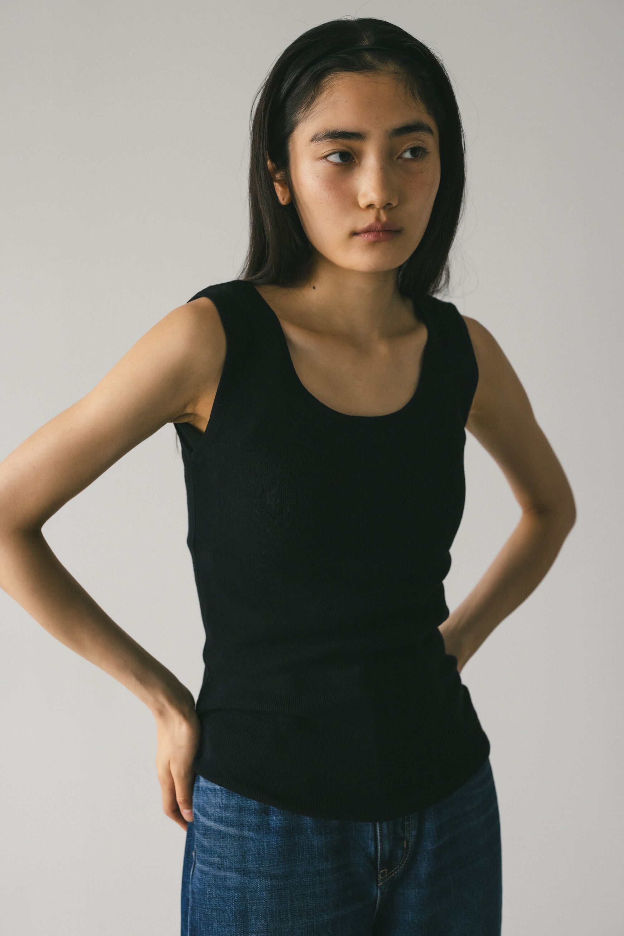 STYLEMIXER「ドライニットタンクトップ」|タンクトップ|