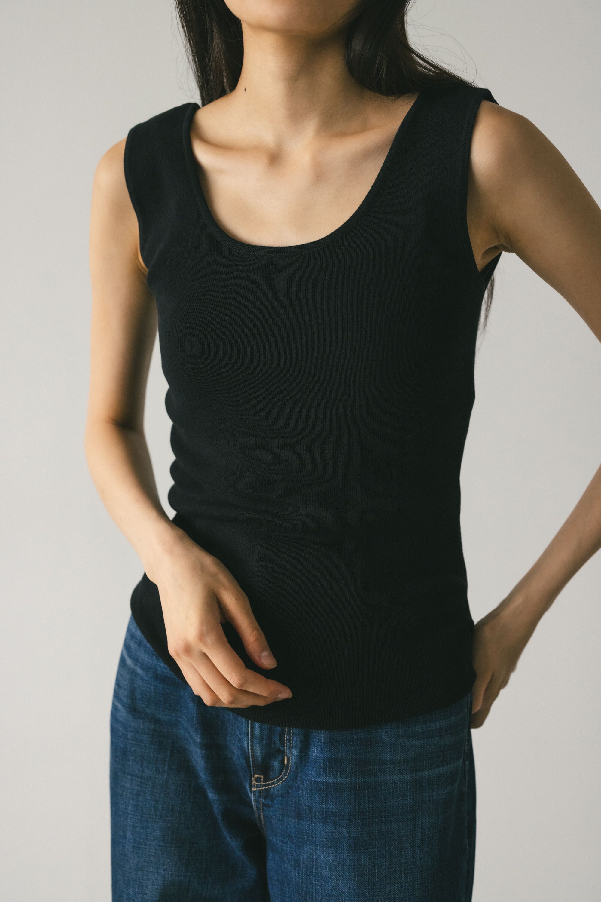 STYLEMIXER「ドライニットタンクトップ」|タンクトップ|