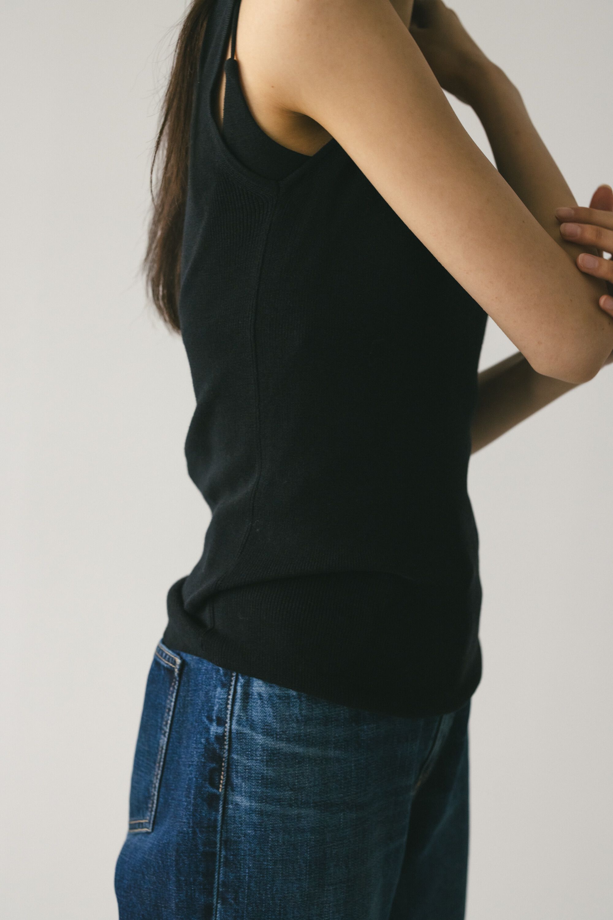 STYLEMIXER「ドライニットタンクトップ」|タンクトップ|