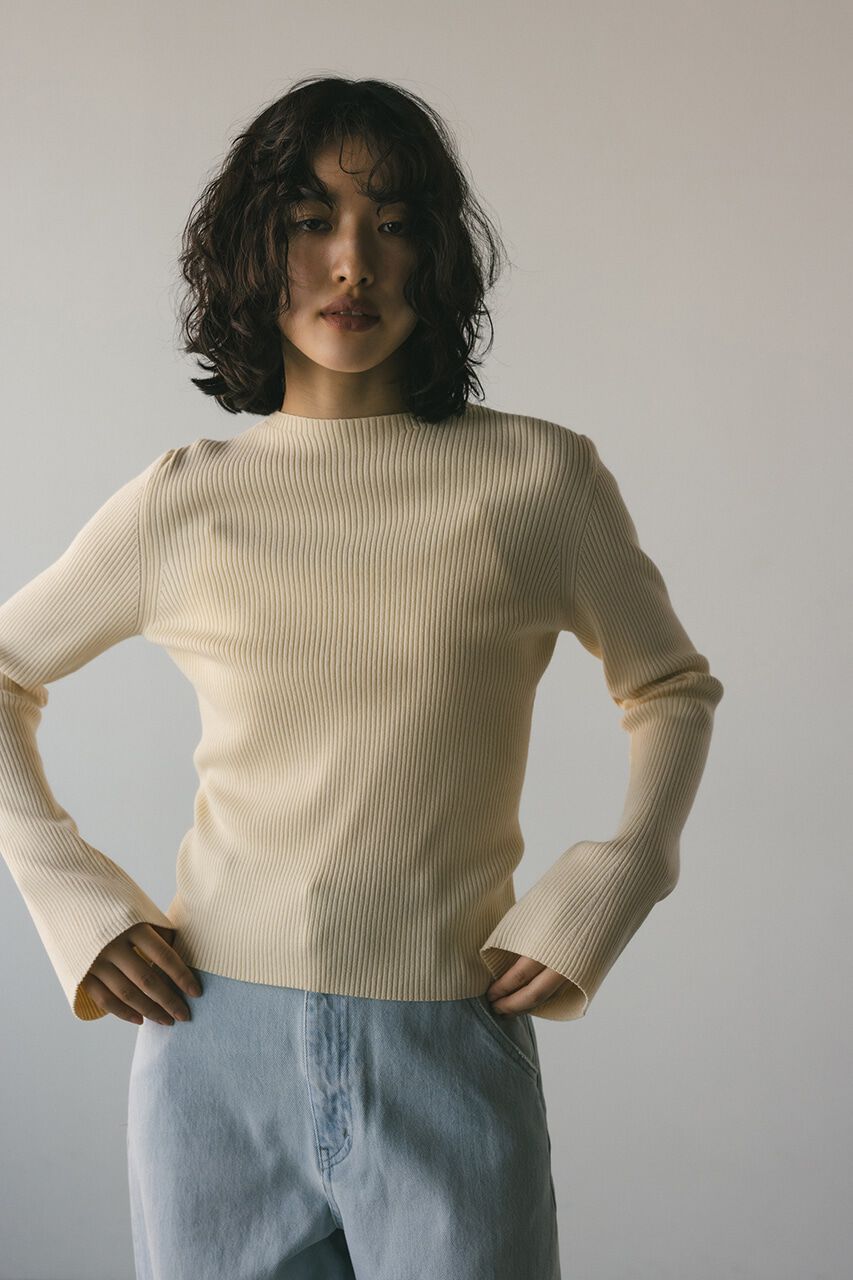 STYLEMIXER「ニュアンスフレアスリーブニット」|ニット・セーター|