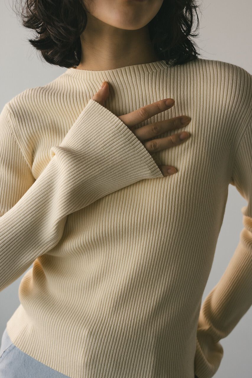 STYLEMIXER「ニュアンスフレアスリーブニット」|ニット・セーター|