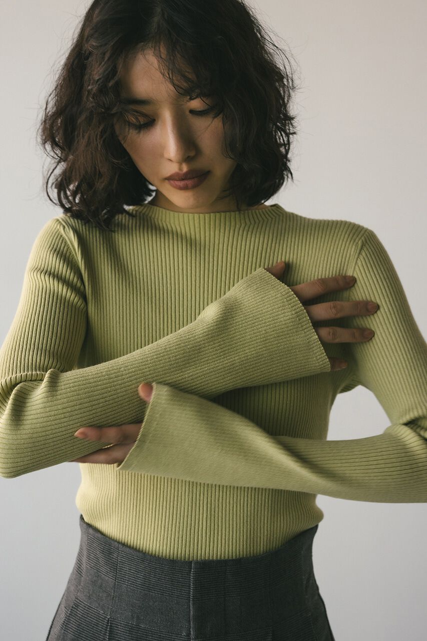 STYLEMIXER「ニュアンスフレアスリーブニット」|ニット・セーター|